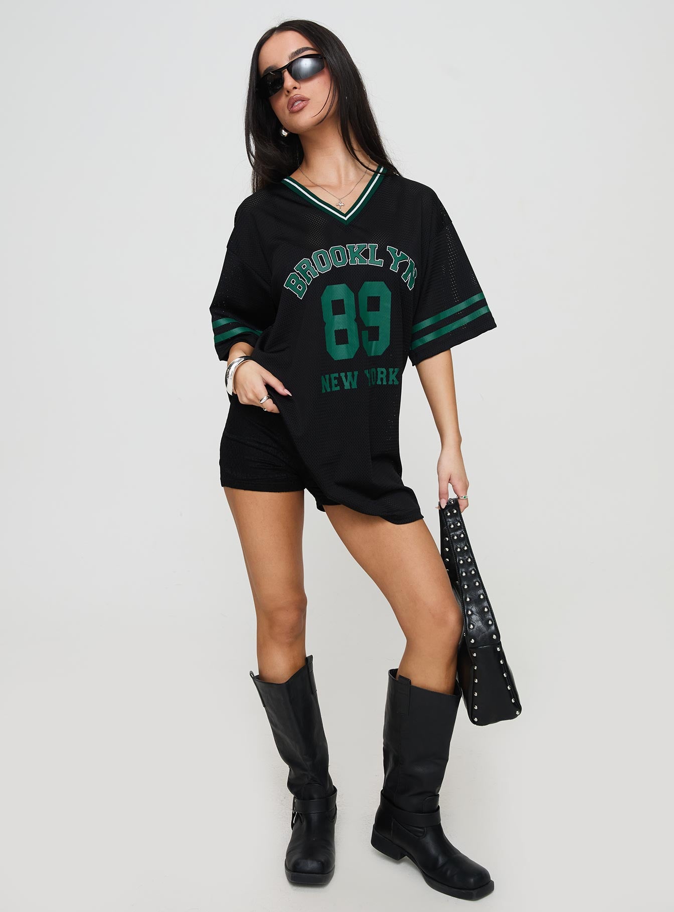 Michail Jersey Mini Dress Green-Vipp Girl
