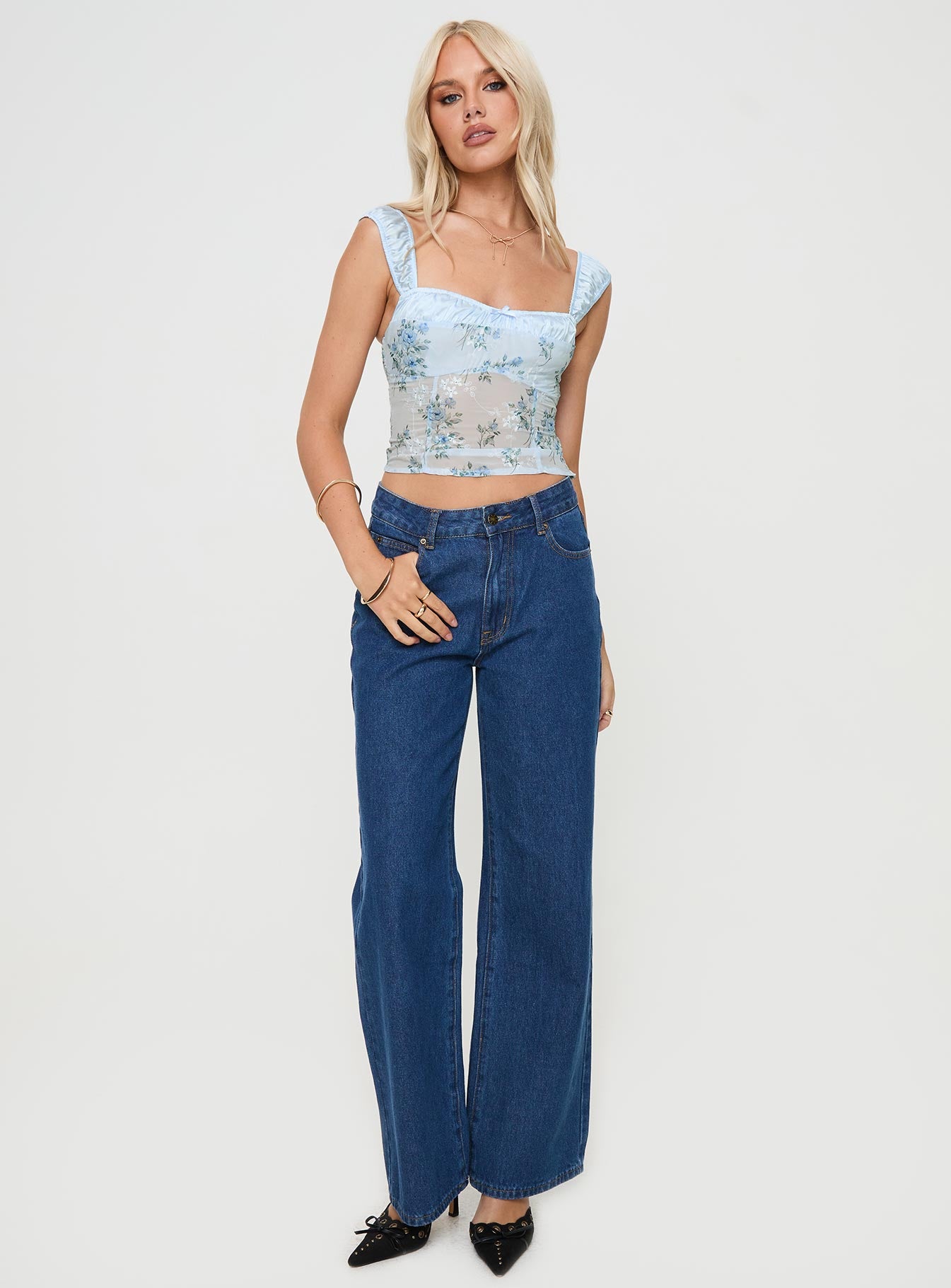 Mallorca Top Blue-Vipp Girl