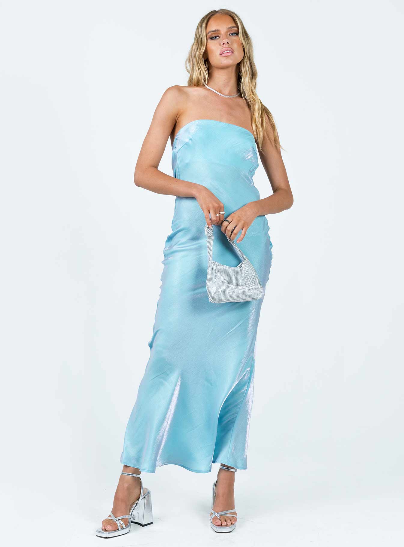 Haley Maxi Dress Blue-Vipp Girl