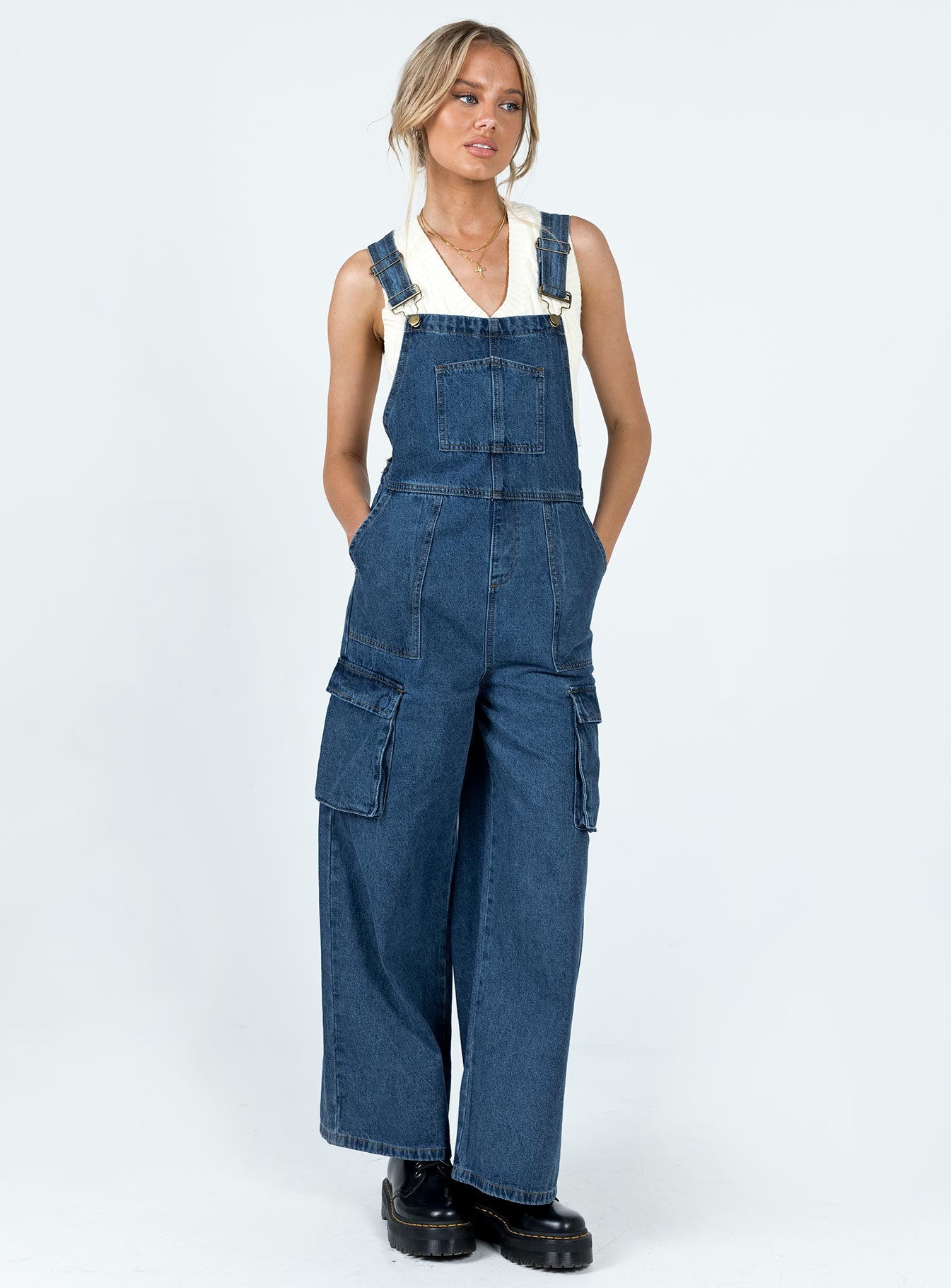Marnie Overalls Blue-Vipp Girl