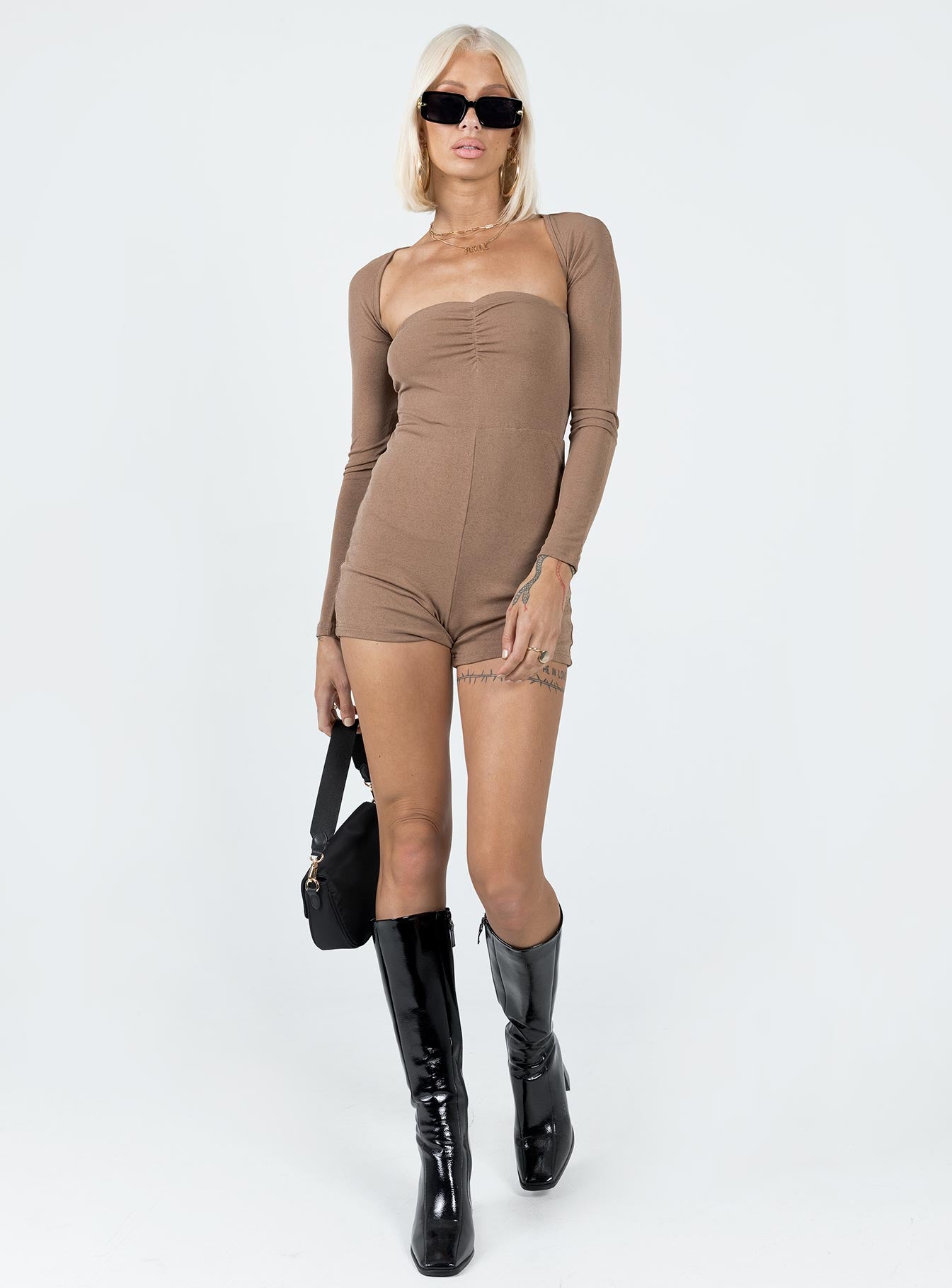 Karlie Romper Beige-Vipp Girl