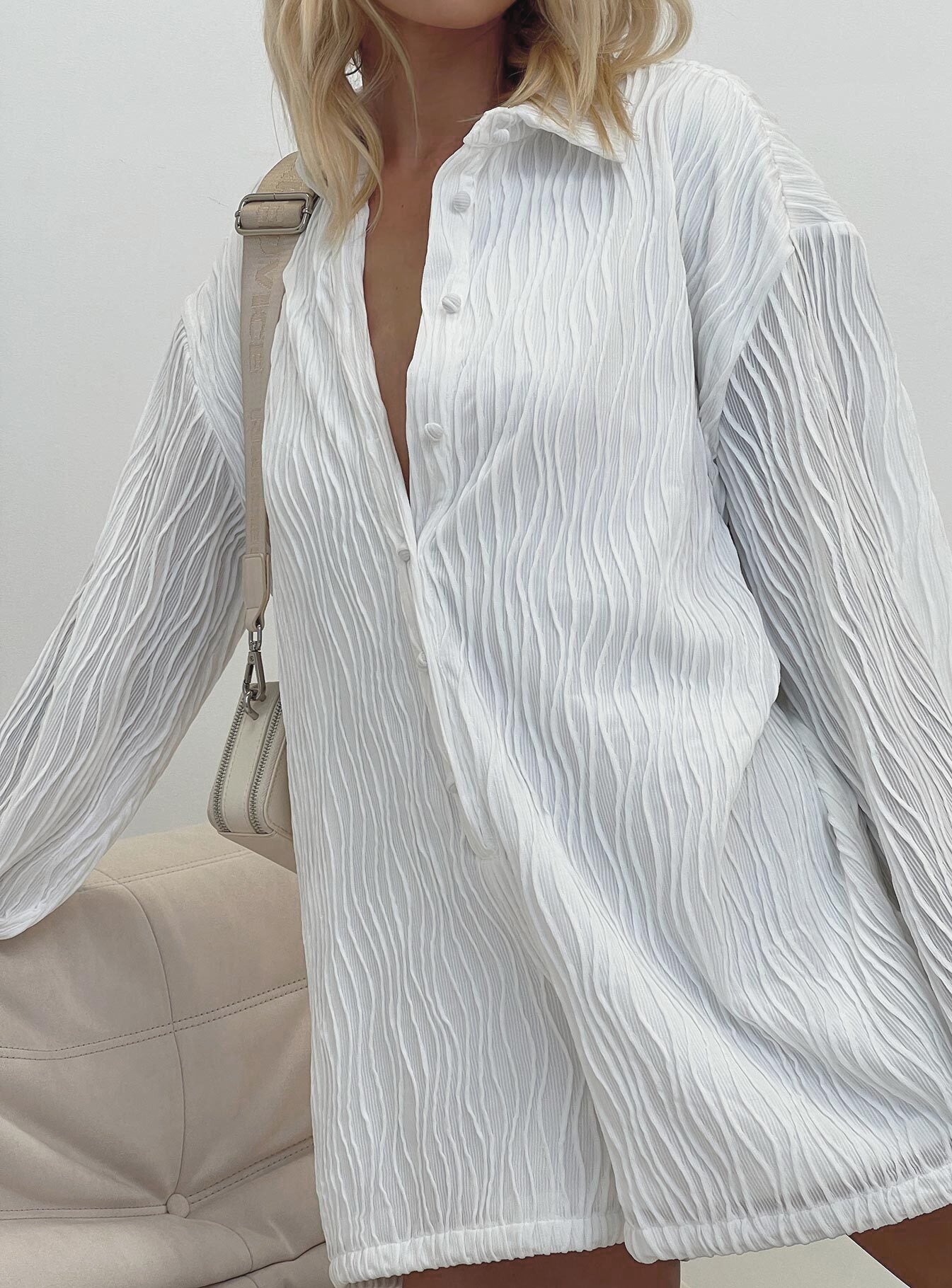 Dimitry Romper White Tall-Vipp Girl