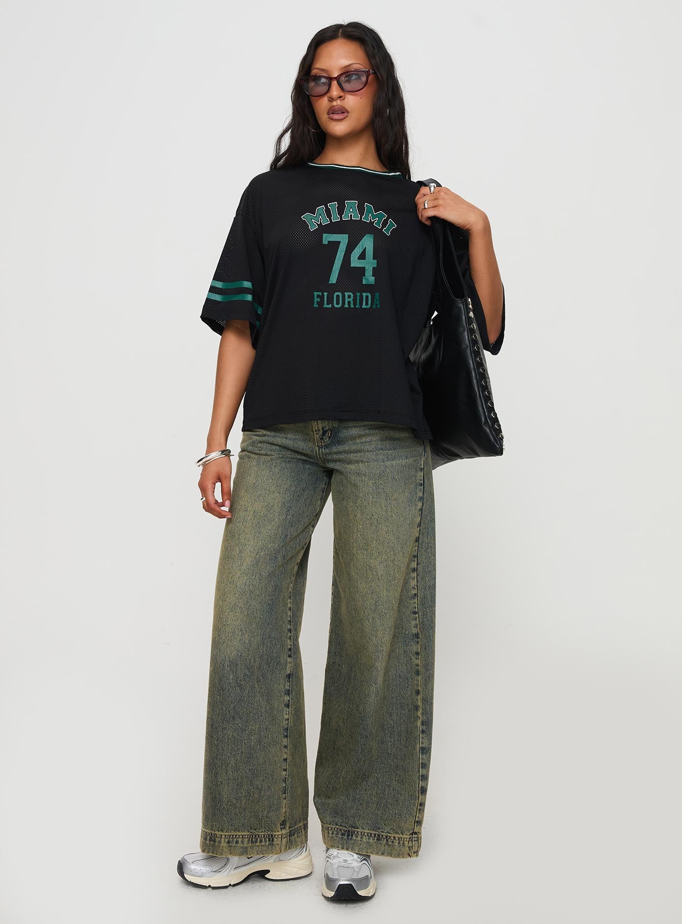 Miami 74 Top Black-Vipp Girl