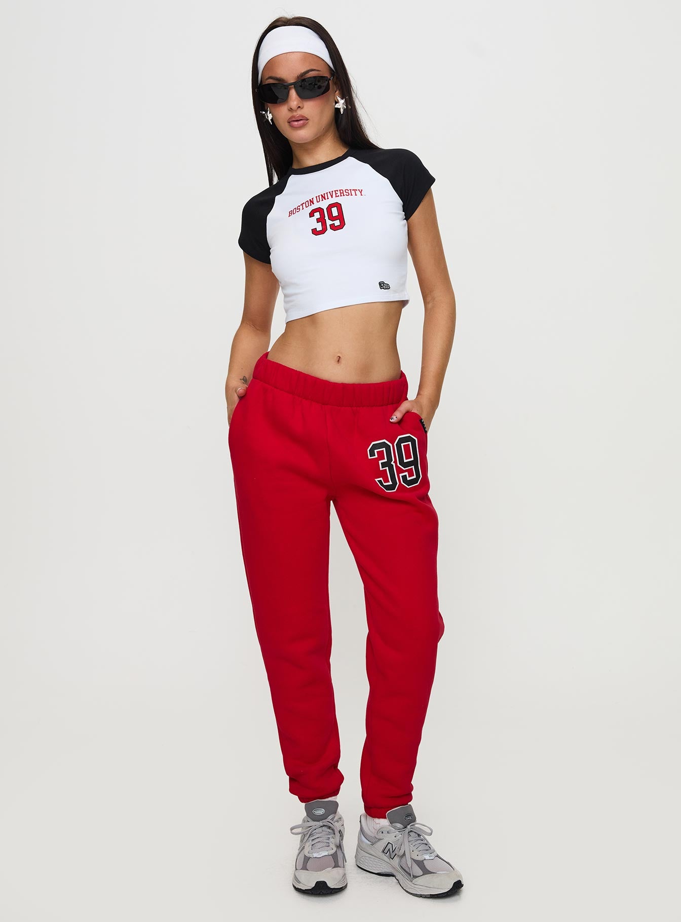 BU Sweatpants Red-Vipp Girl