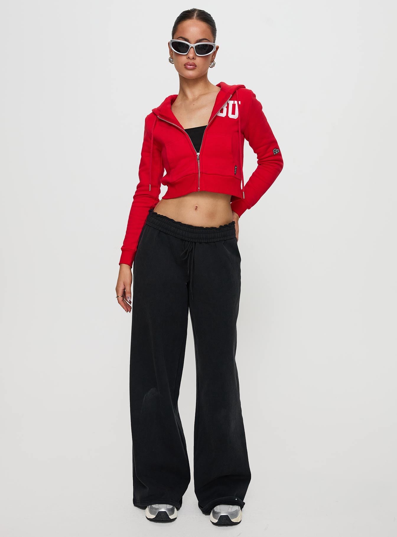 BU MIA Zip Sweater Red-Vipp Girl