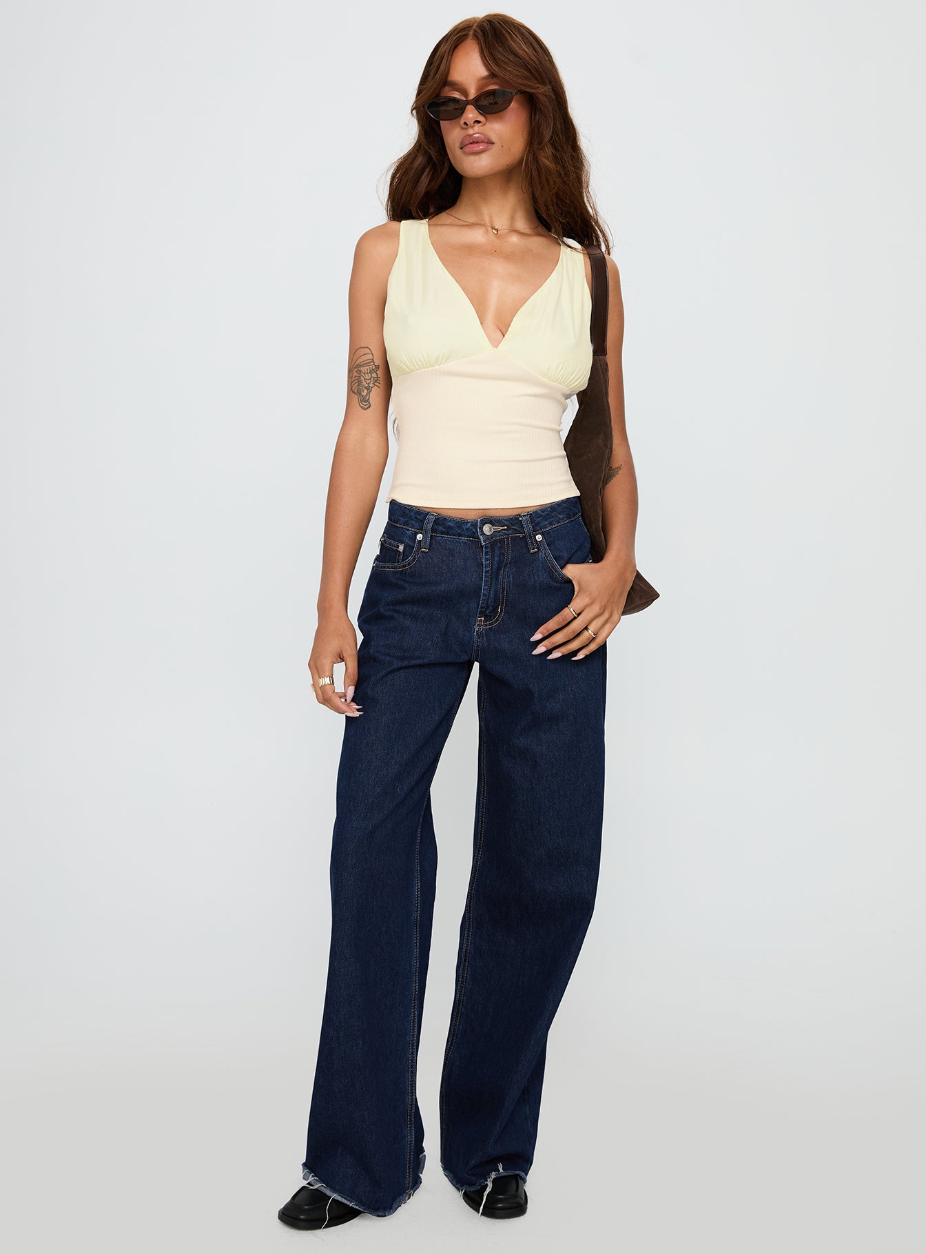 Can We Dance Top Cream-Vipp Girl