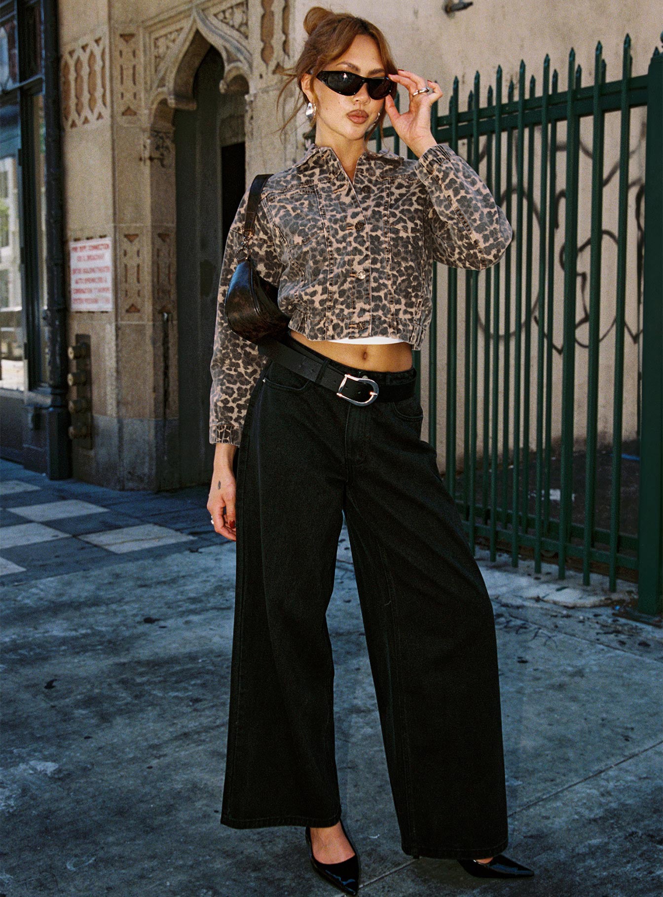 Carmela Jacket Leopard-Vipp Girl