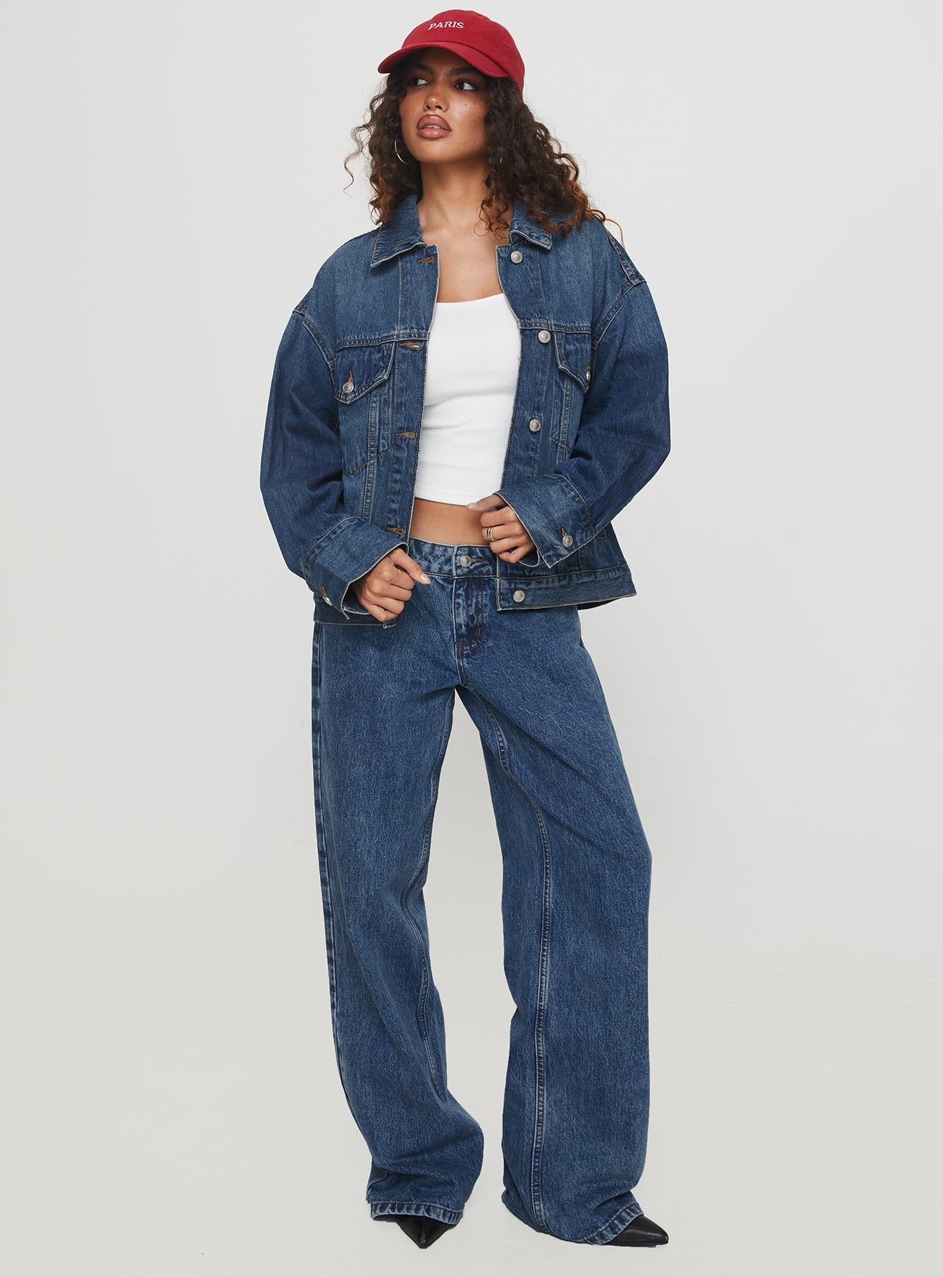 Kooper Denim Jacket Vintage Mid Wash-Vipp Girl