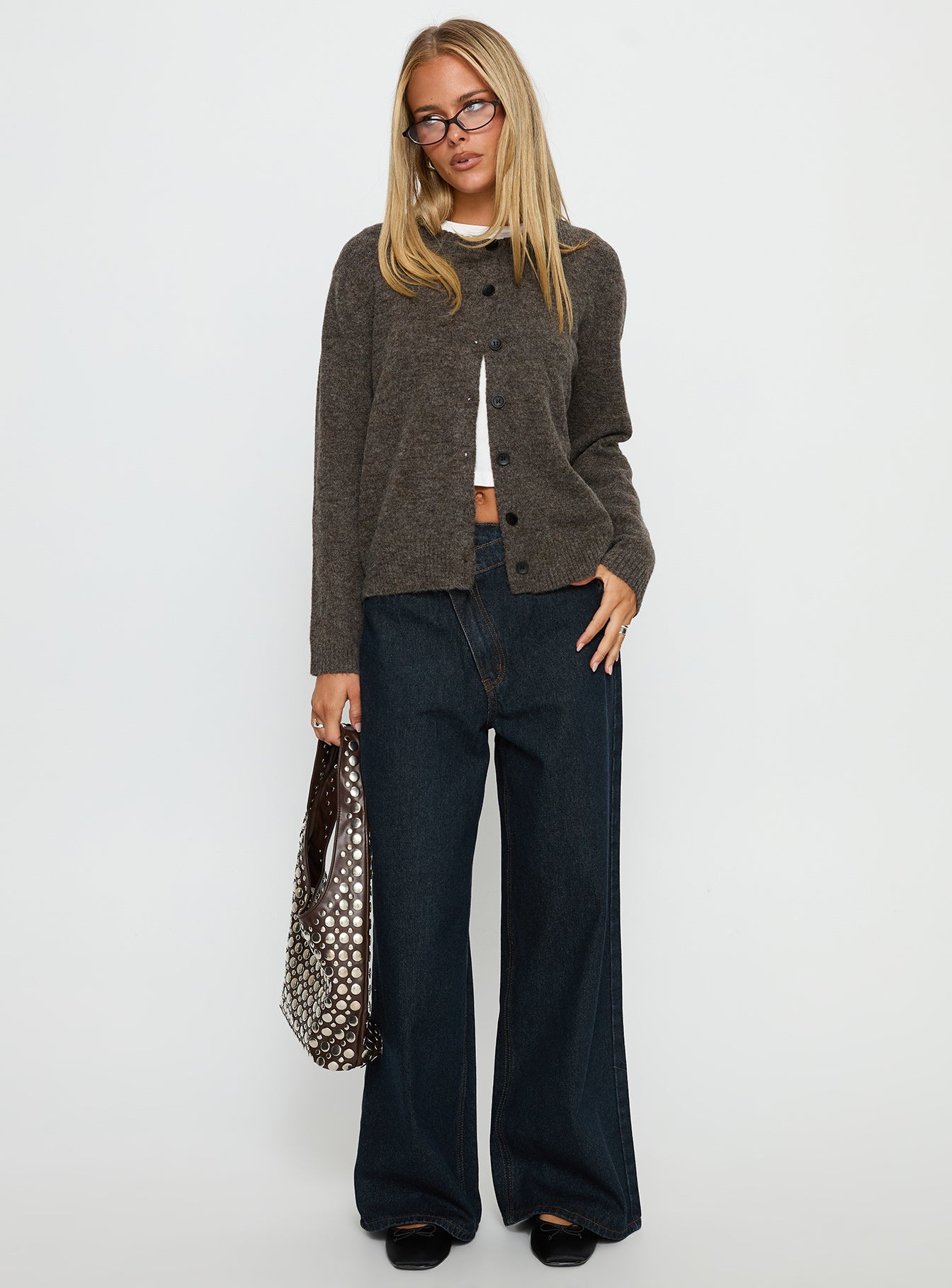 Better Than Fiction Cardigan Mocha-Vipp Girl