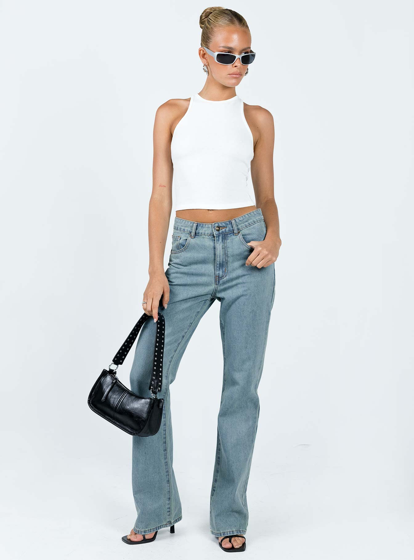 Rome Pants Light Denim-Vipp Girl
