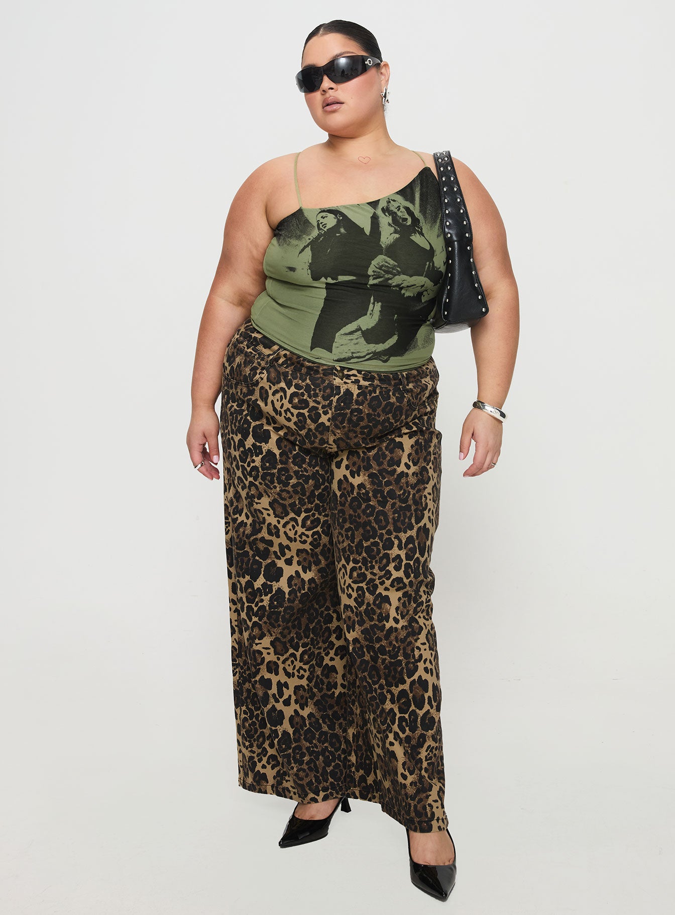 Pantar Low Rise Pants Leopard Curve-Vipp Girl