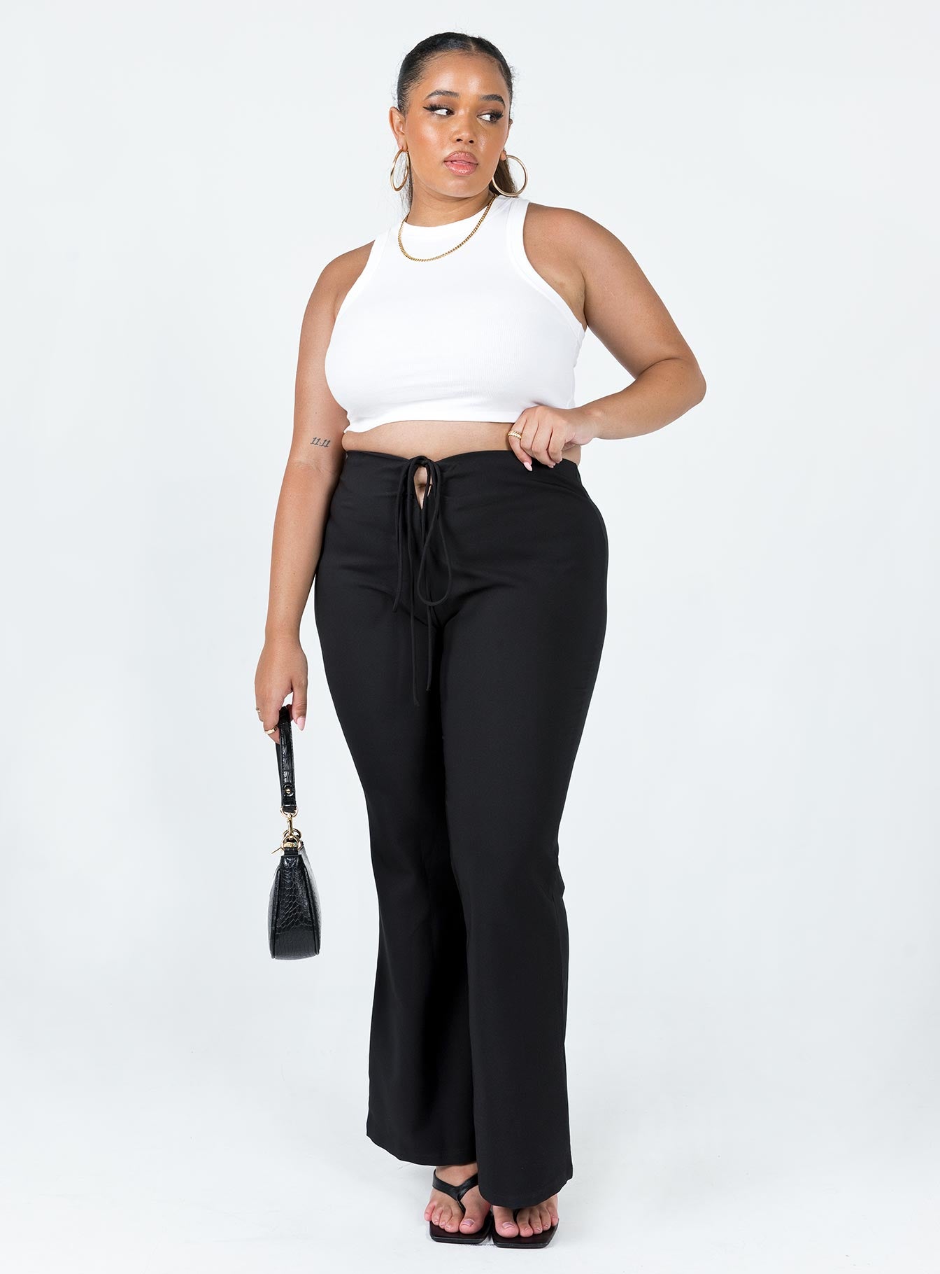Lovey Pants Black Curve-Vipp Girl
