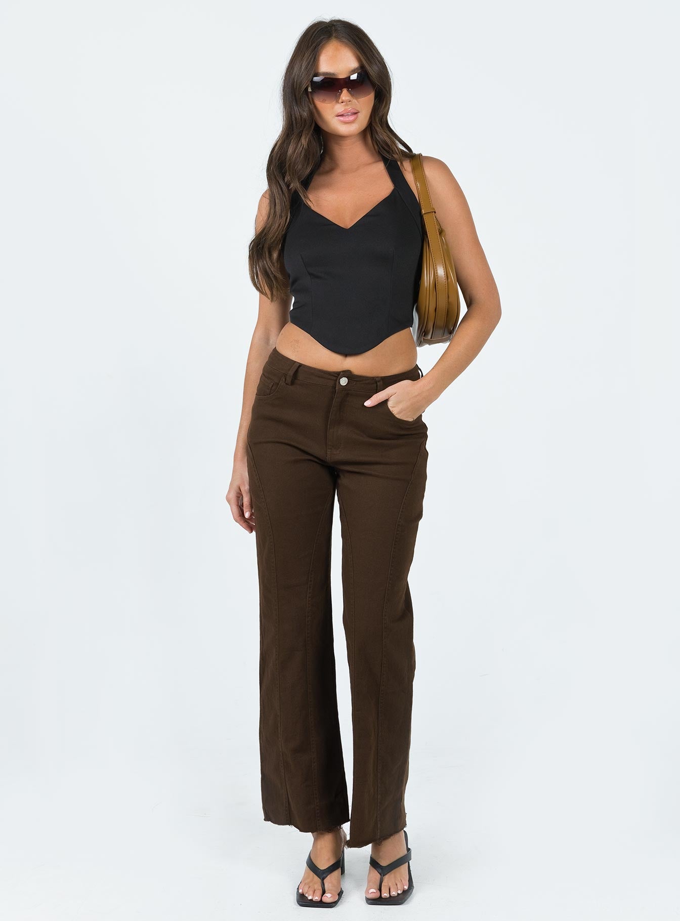Magil Pants Brown-Vipp Girl