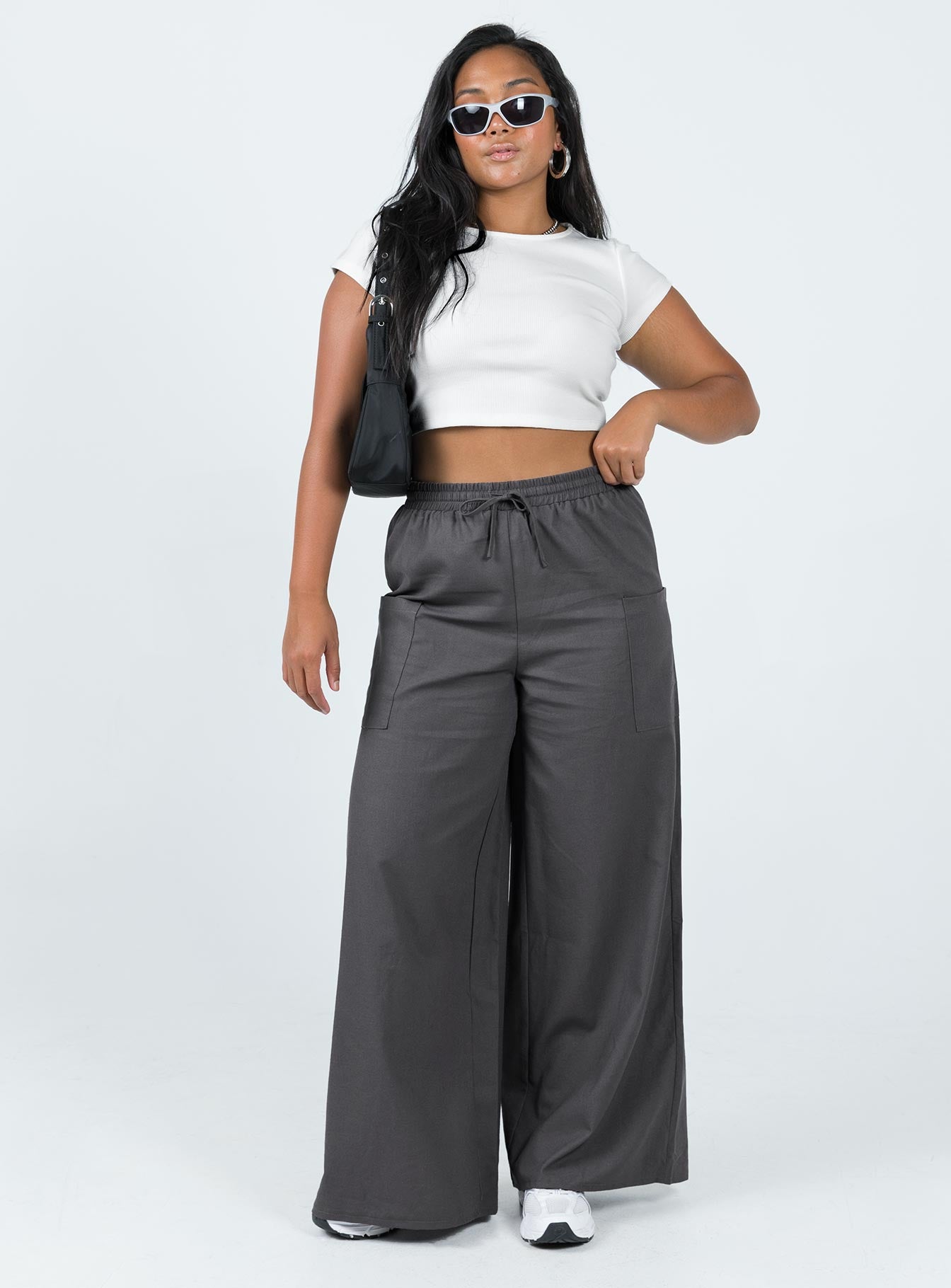 Brunie Pants Slate-Vipp Girl
