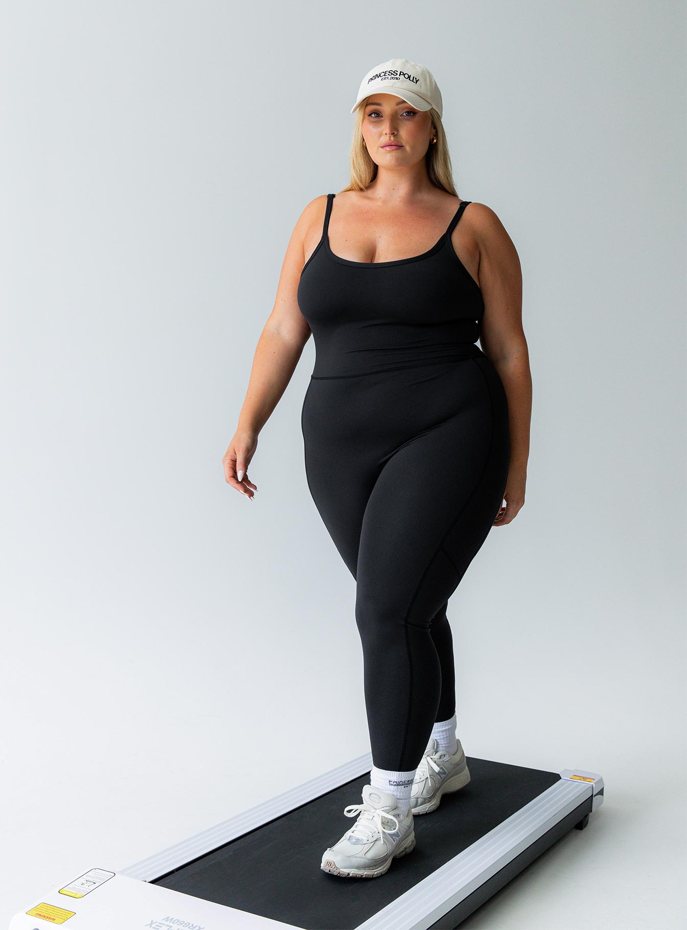 Go Getter Activewear Jumpsuit Black Curve-Vipp Girl