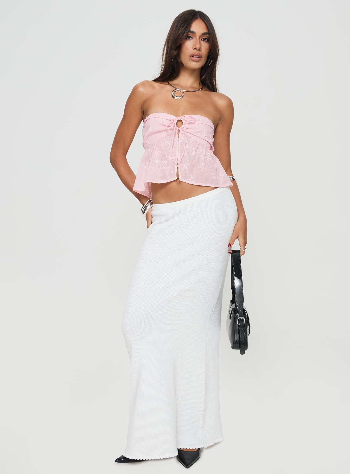 Rosenberg Strapless Top Pink-Vipp Girl