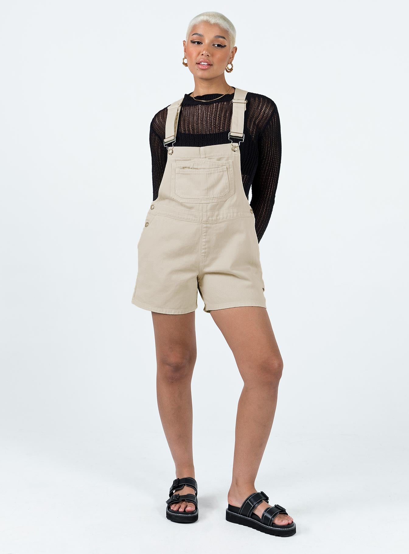 Foresta Oversized Overalls Cream-Vipp Girl