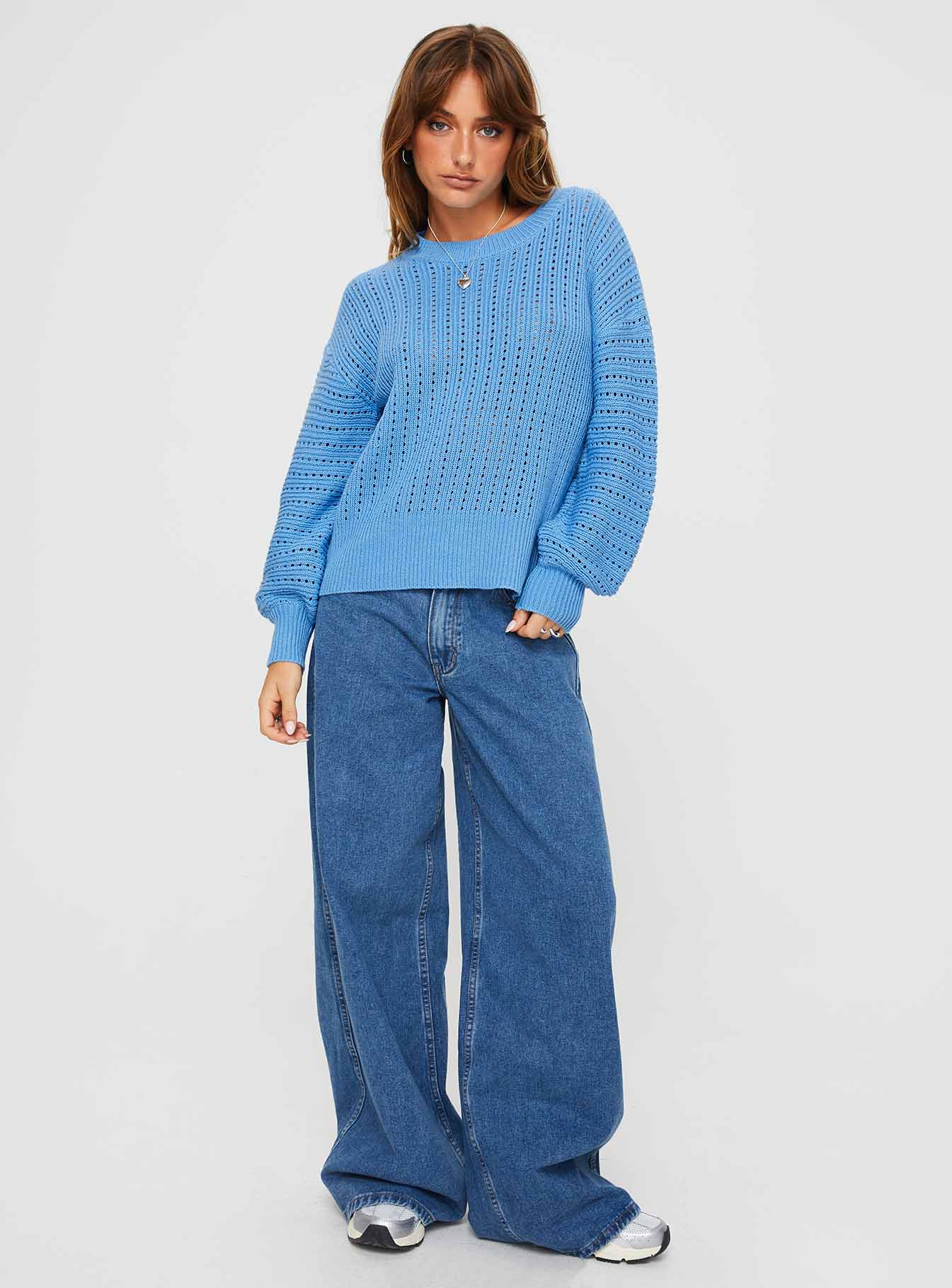 Peachyo Sweater Blue-Vipp Girl