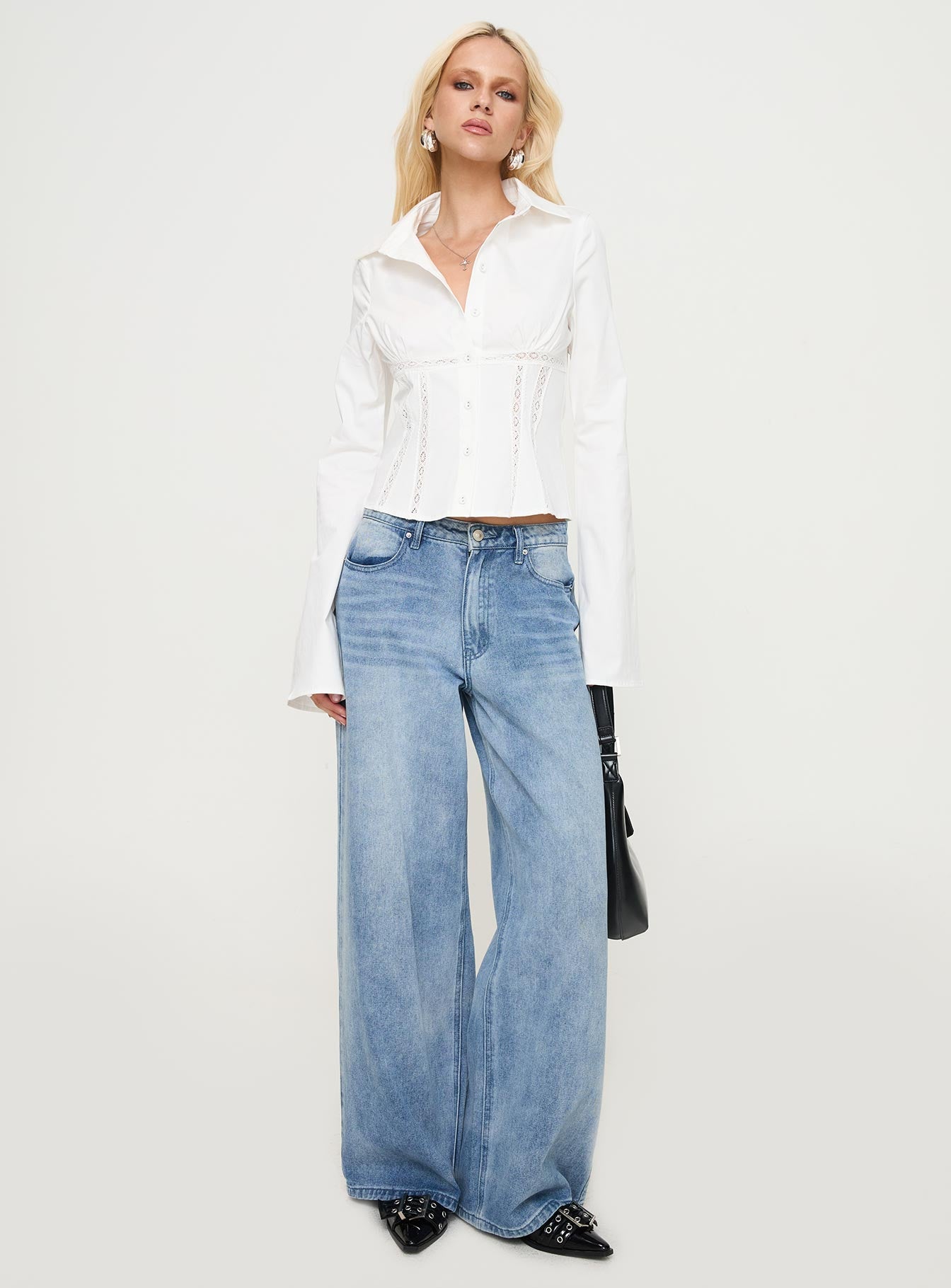 Merritt Top White-Vipp Girl