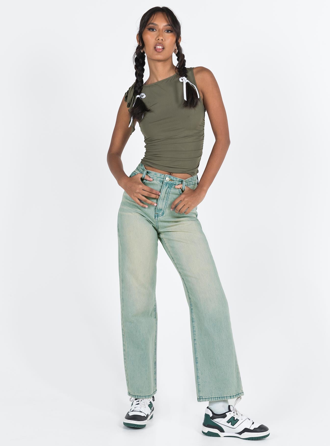 Clear The Air Jeans Light Wash Denim-Vipp Girl