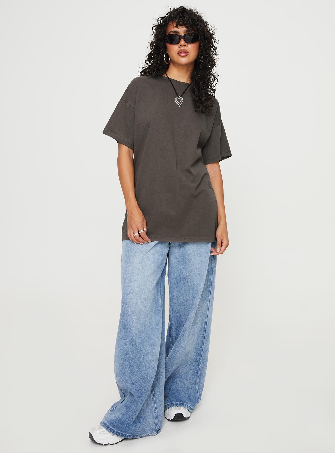 Luck 777 Oversized Tee Black-Vipp Girl