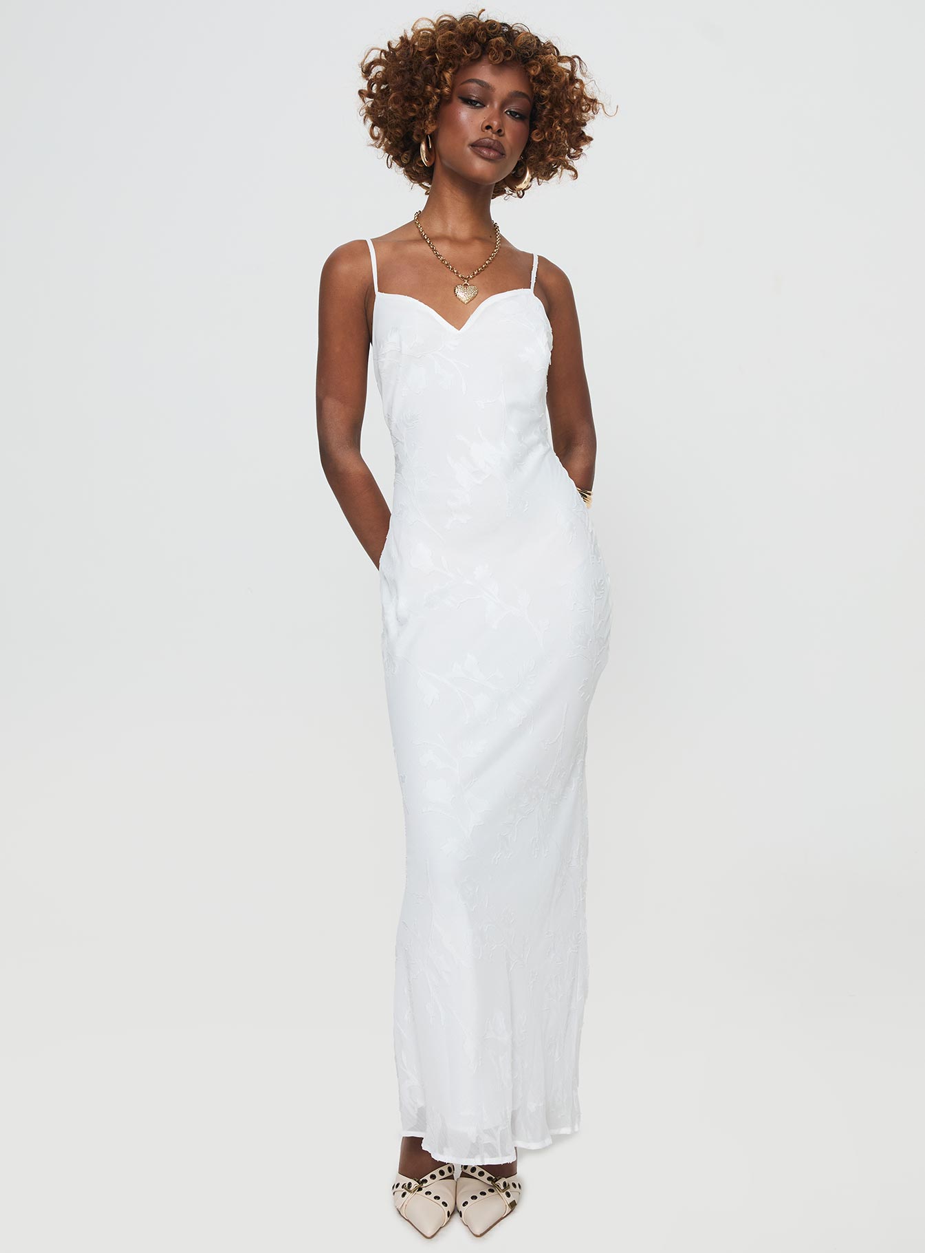 Naeema Maxi Dress White-Vipp Girl