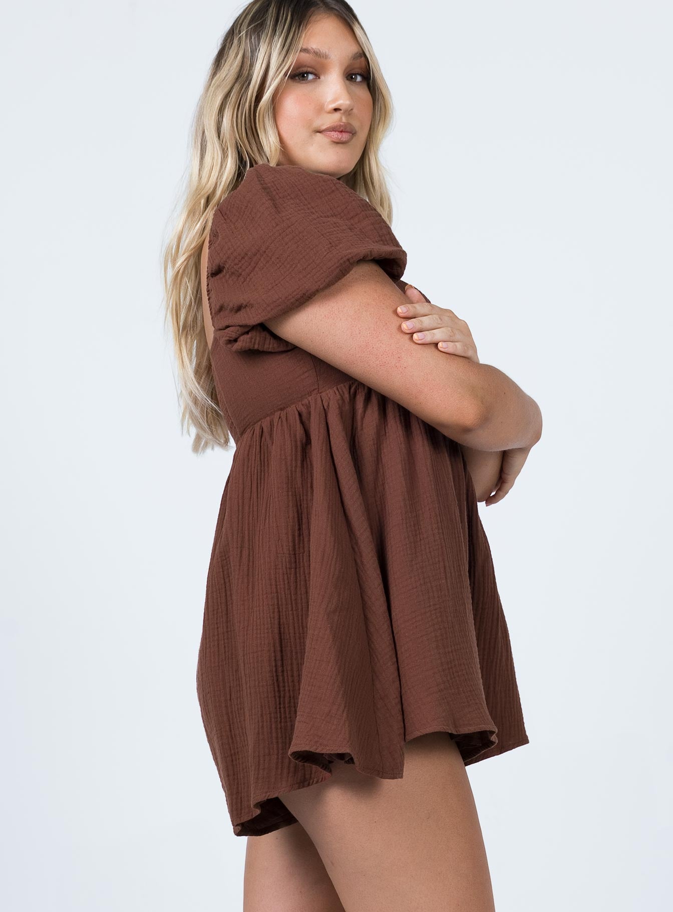 Lorna Romper Brown-Vipp Girl