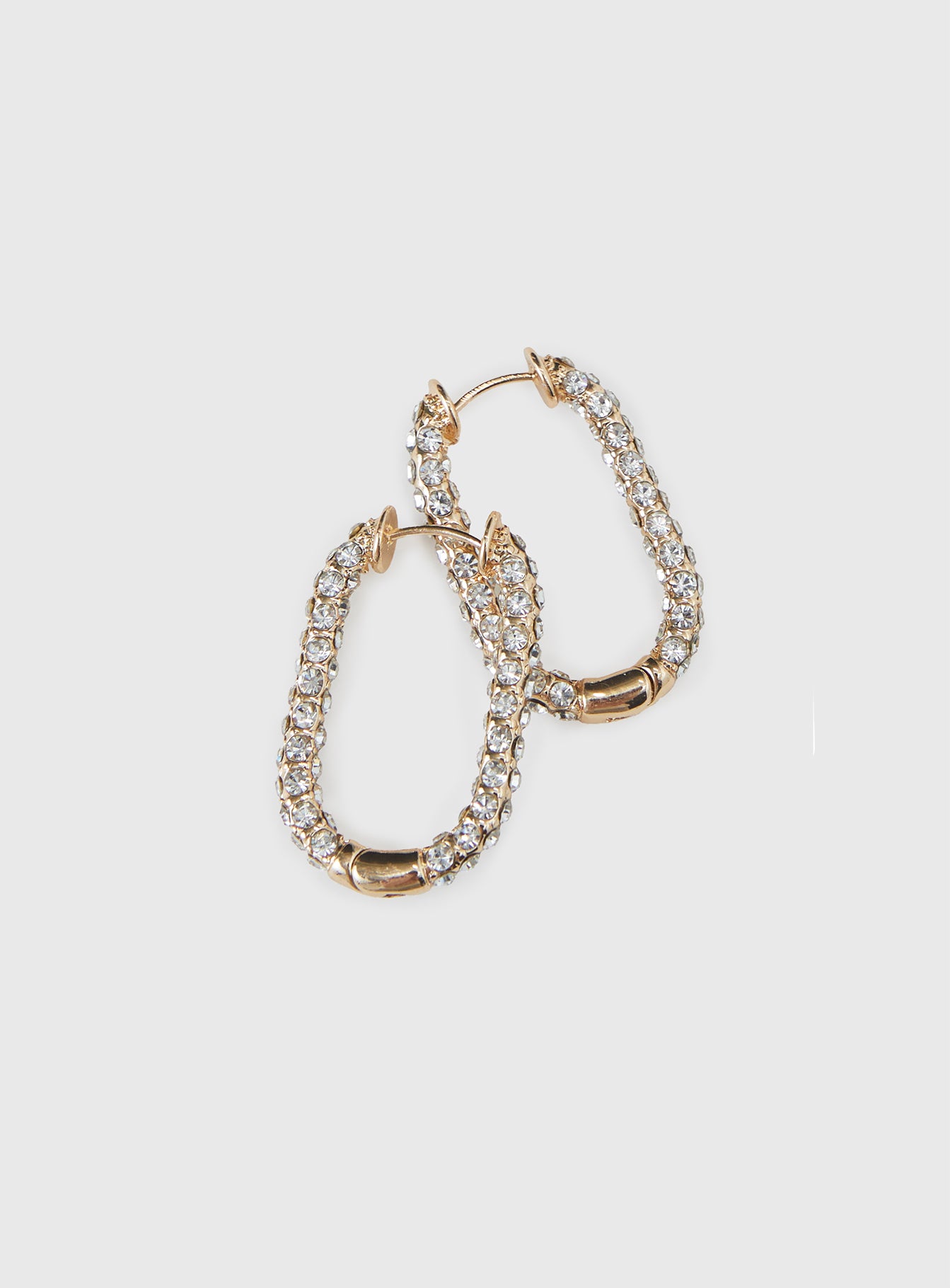 Merivale Diamante Earrings Gold-Vipp Girl