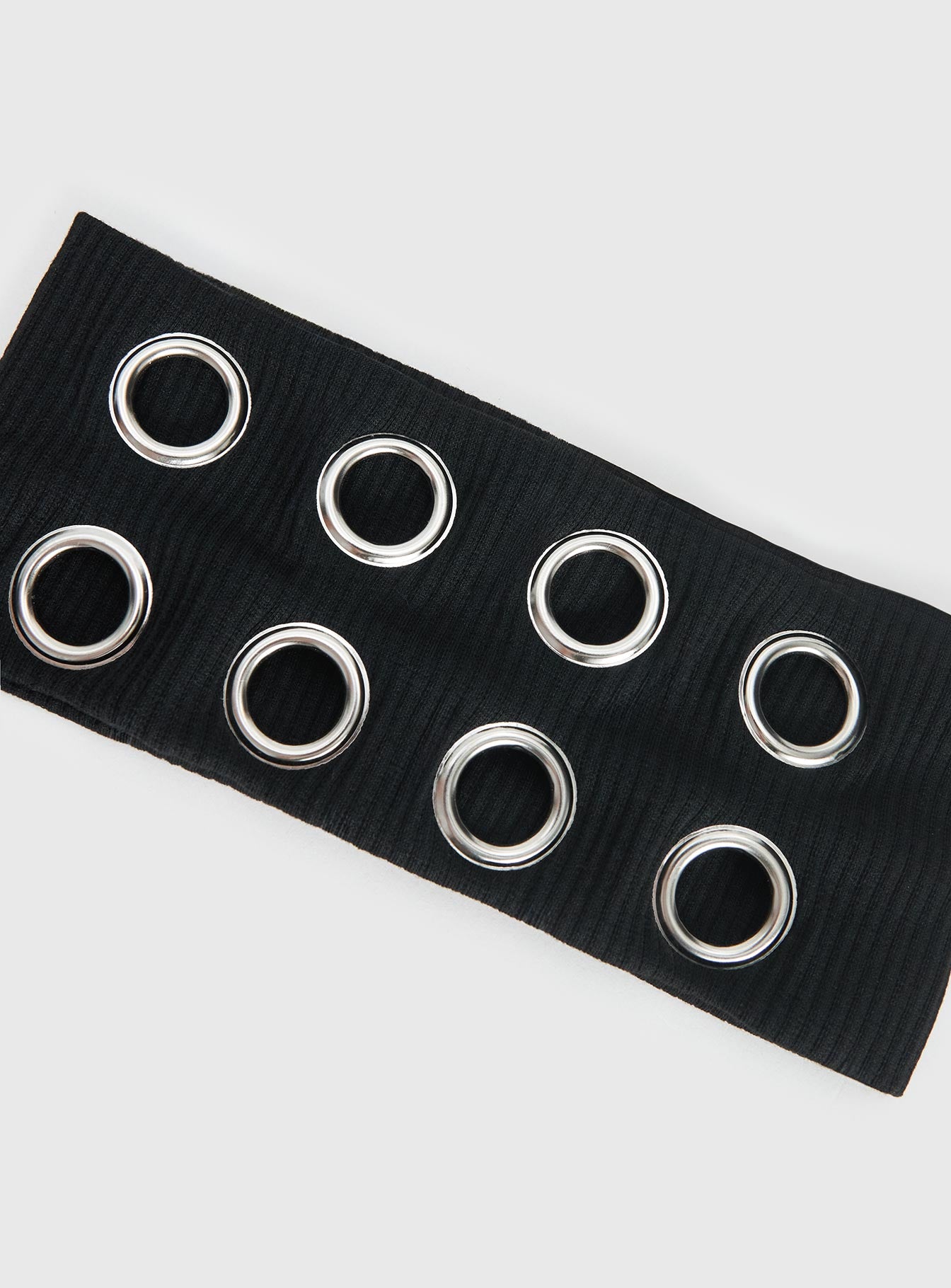 Movie Stars Eyelet Headband Black-Vipp Girl