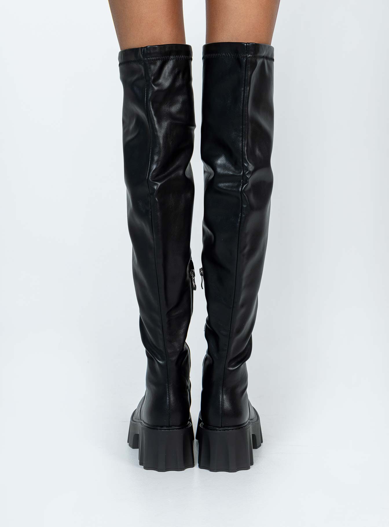 Costello Over the Knee Boots Black-Vipp Girl