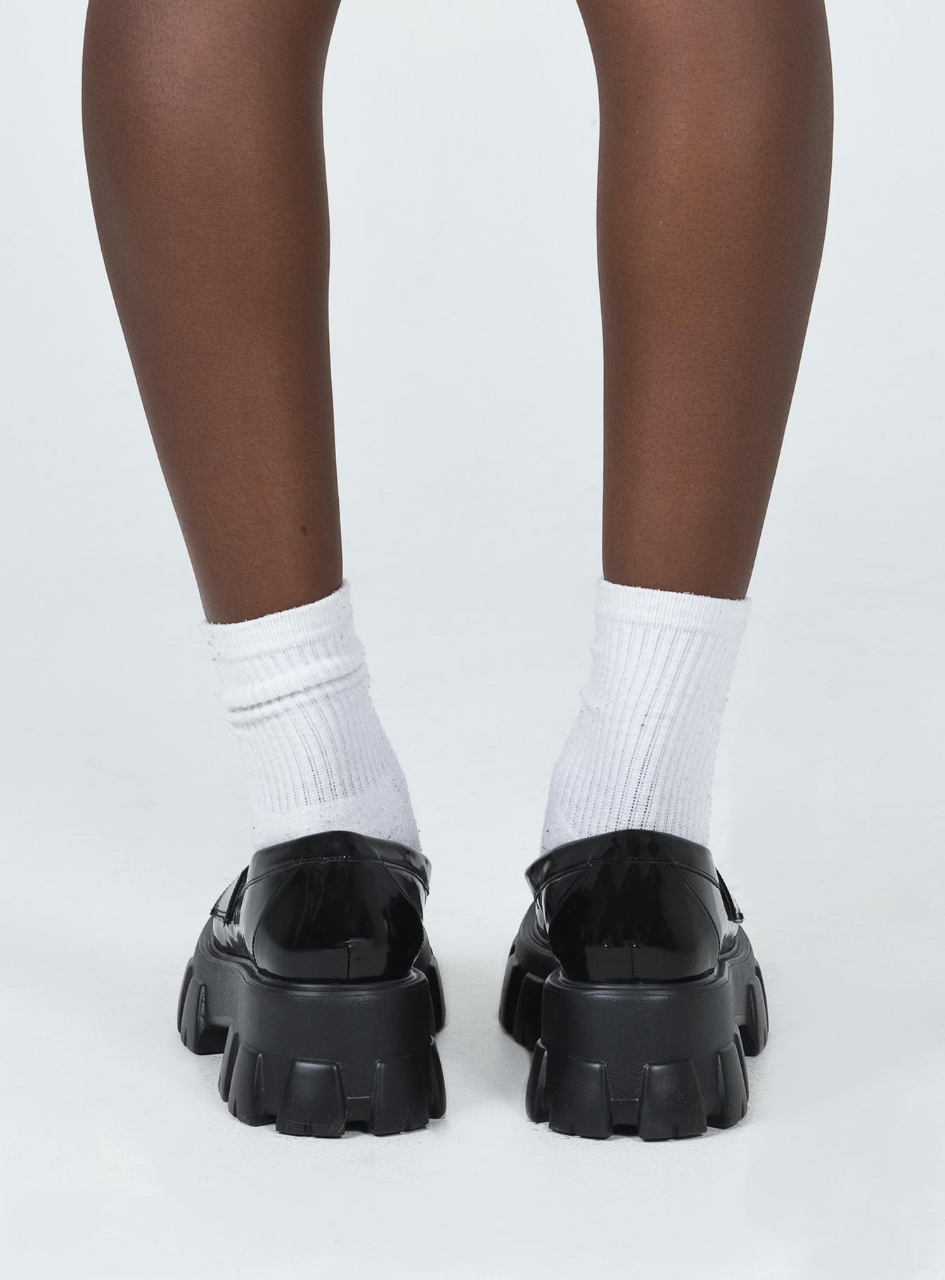 Penny Lane Loafers Black High Shine-Vipp Girl