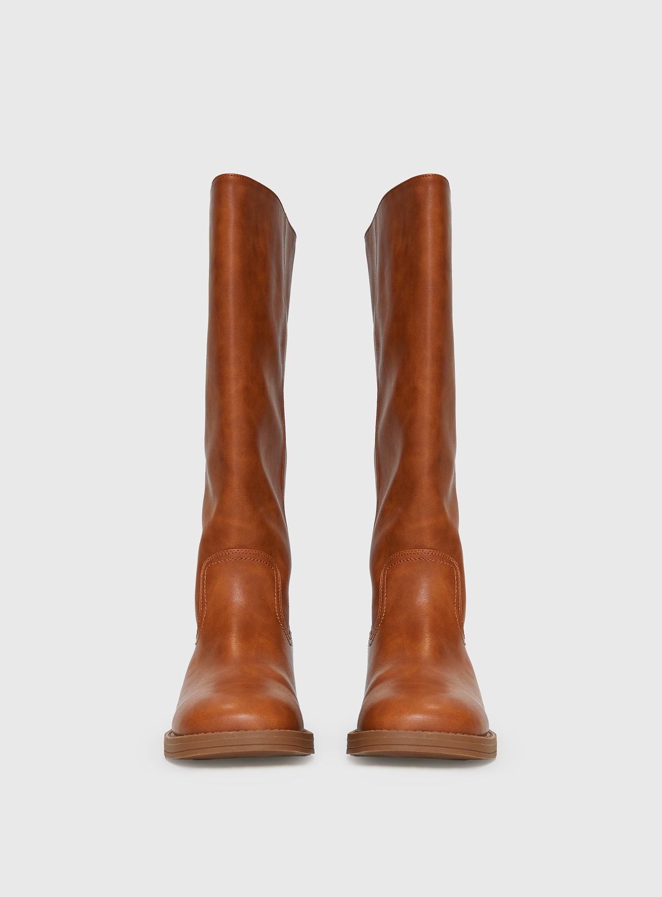 Madisson Knee High Boots Brown-Vipp Girl