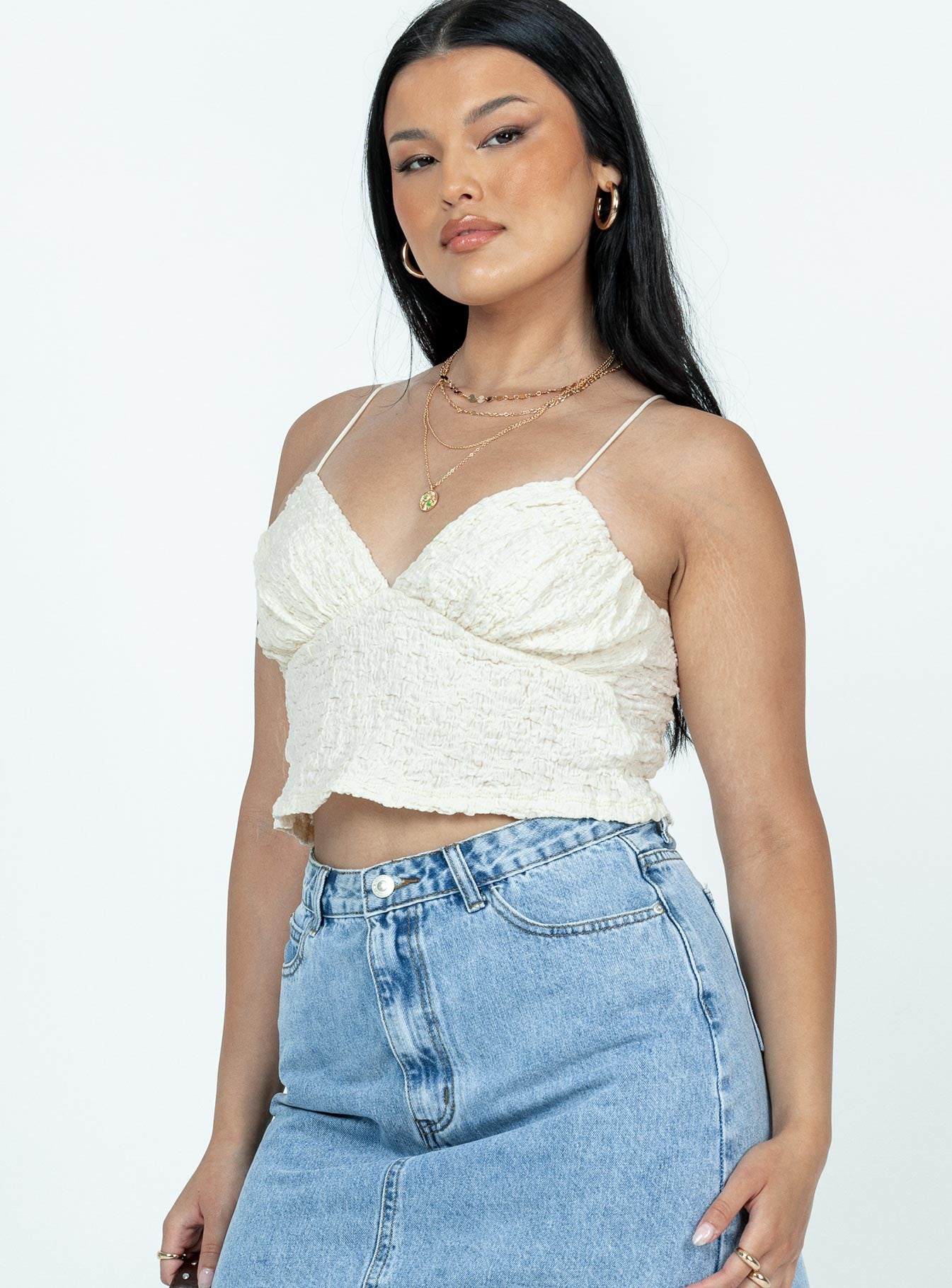 Marcell Top White-Vipp Girl