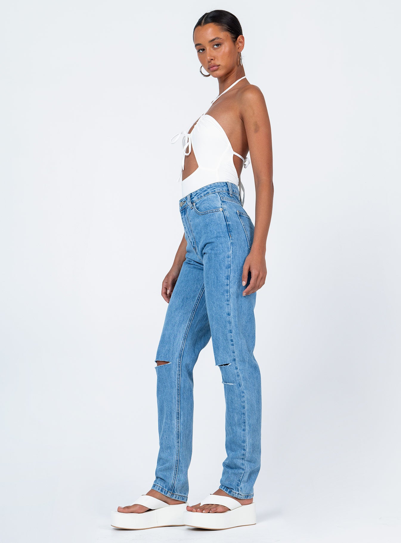 Demmi Skinny Denim Jeans-Vipp Girl