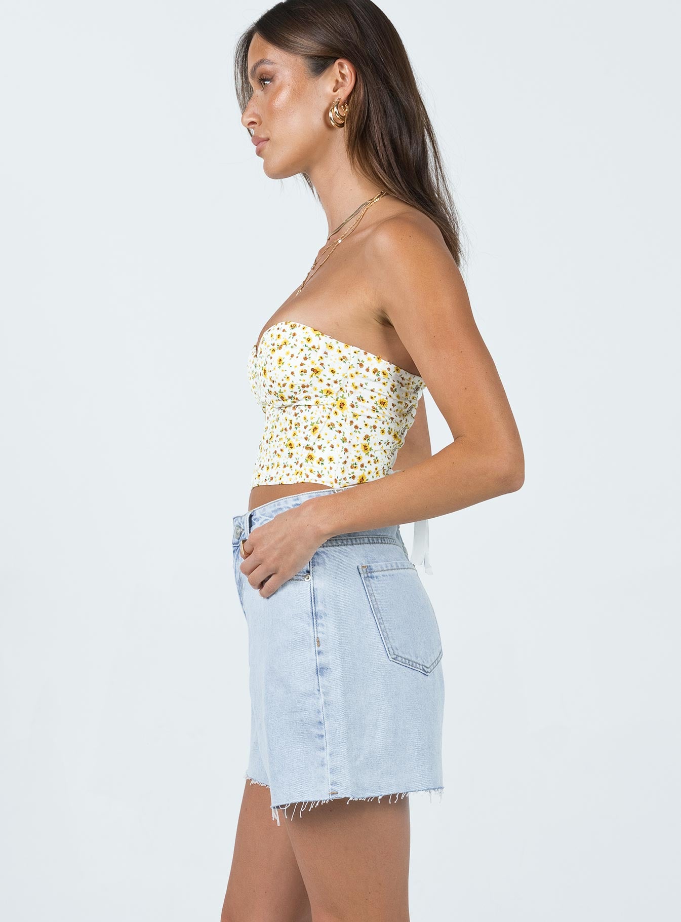 Reyes Denim Shorts Denim-Vipp Girl