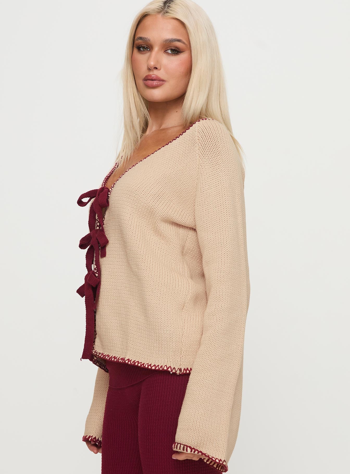 Kiss Goodbye Knit Cardigan Multi-Vipp Girl