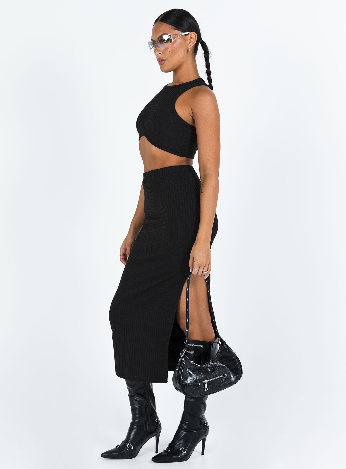 Ellie Set Black-Vipp Girl