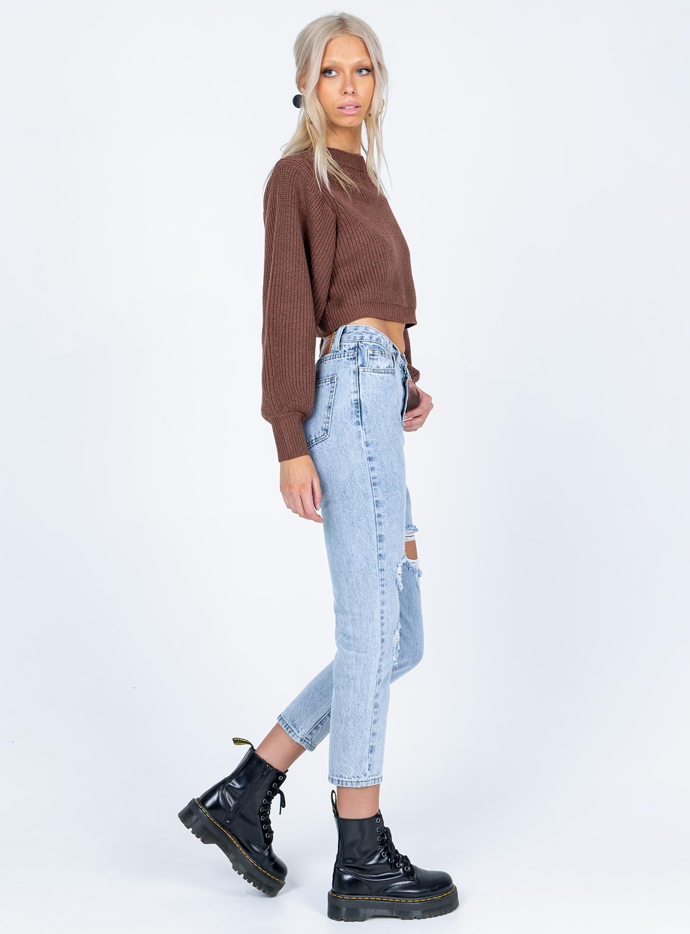 New Jersey Skinny Leg Denim Jeans-Vipp Girl