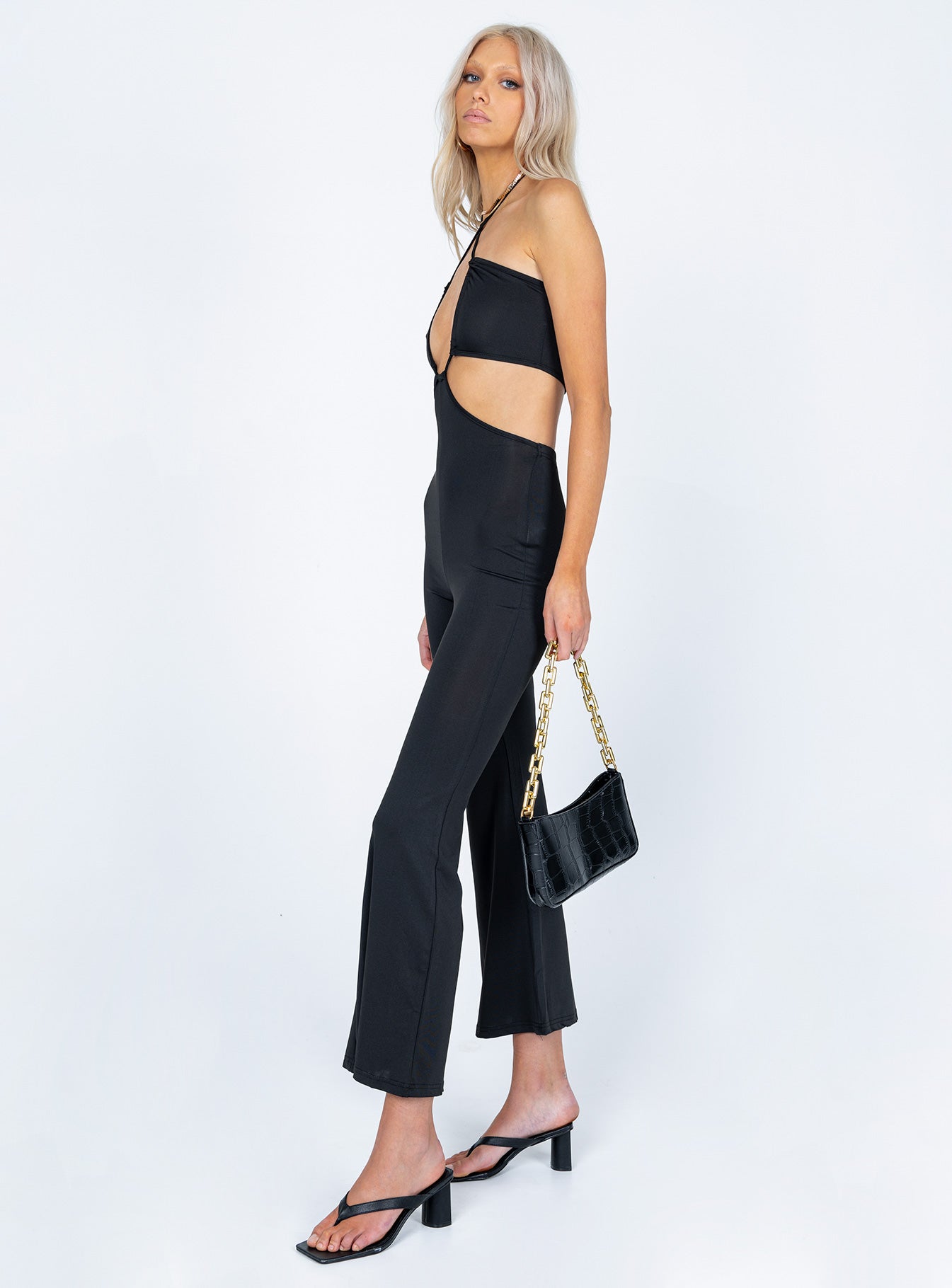 Delilah Jumpsuit Black-Vipp Girl