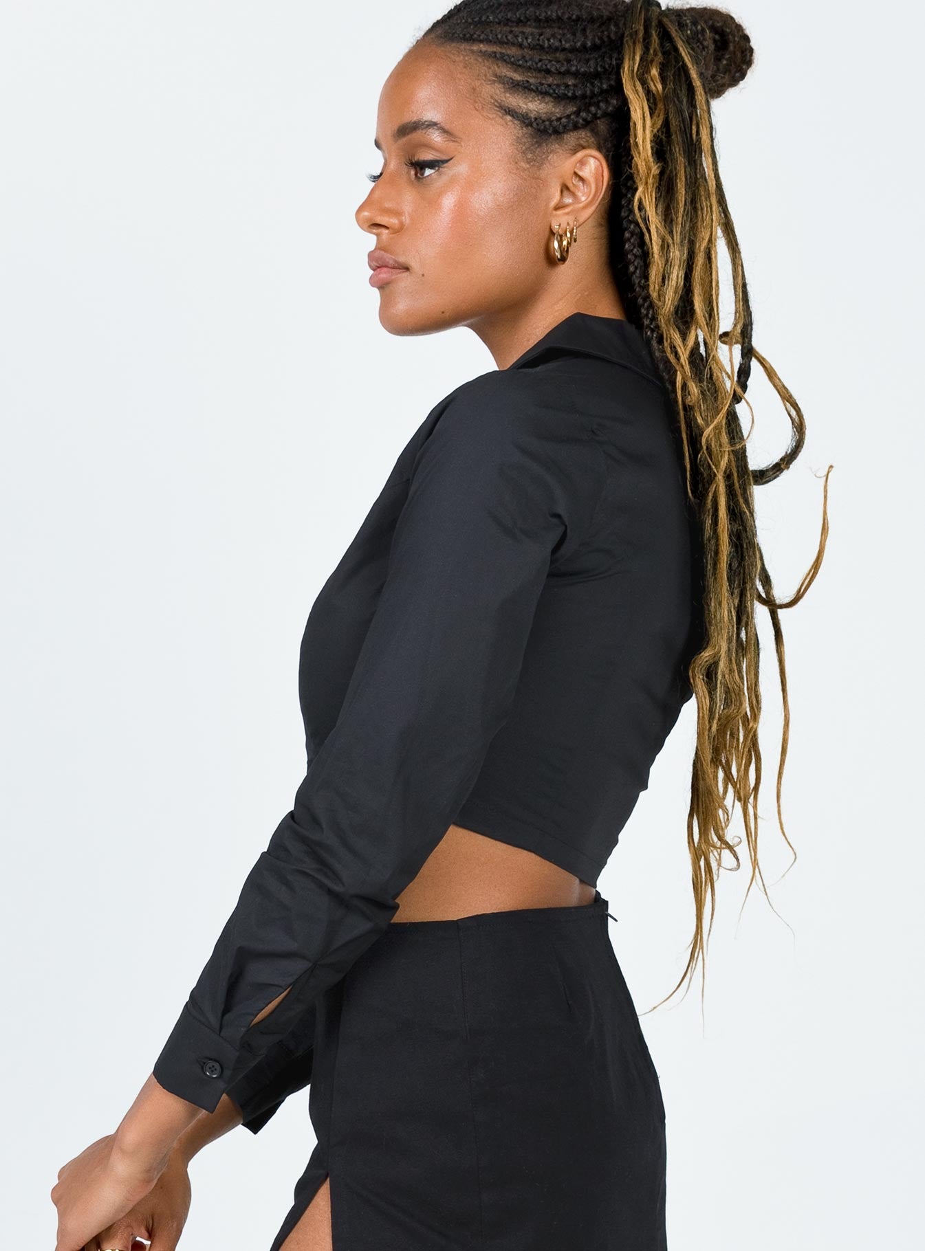 Byredo Cropped Blazer Black-Vipp Girl