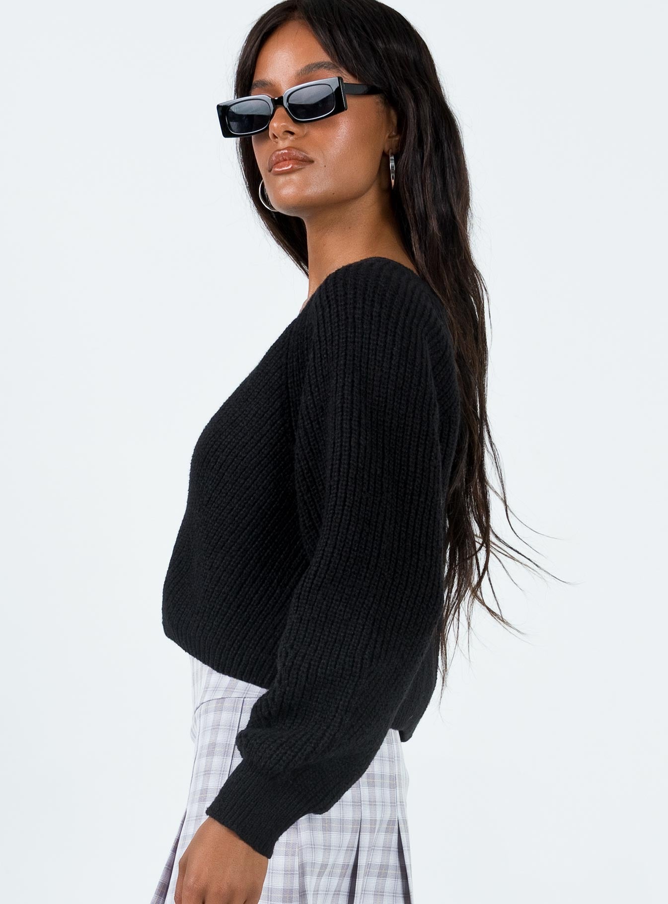 Romney Cardigan Black-Vipp Girl