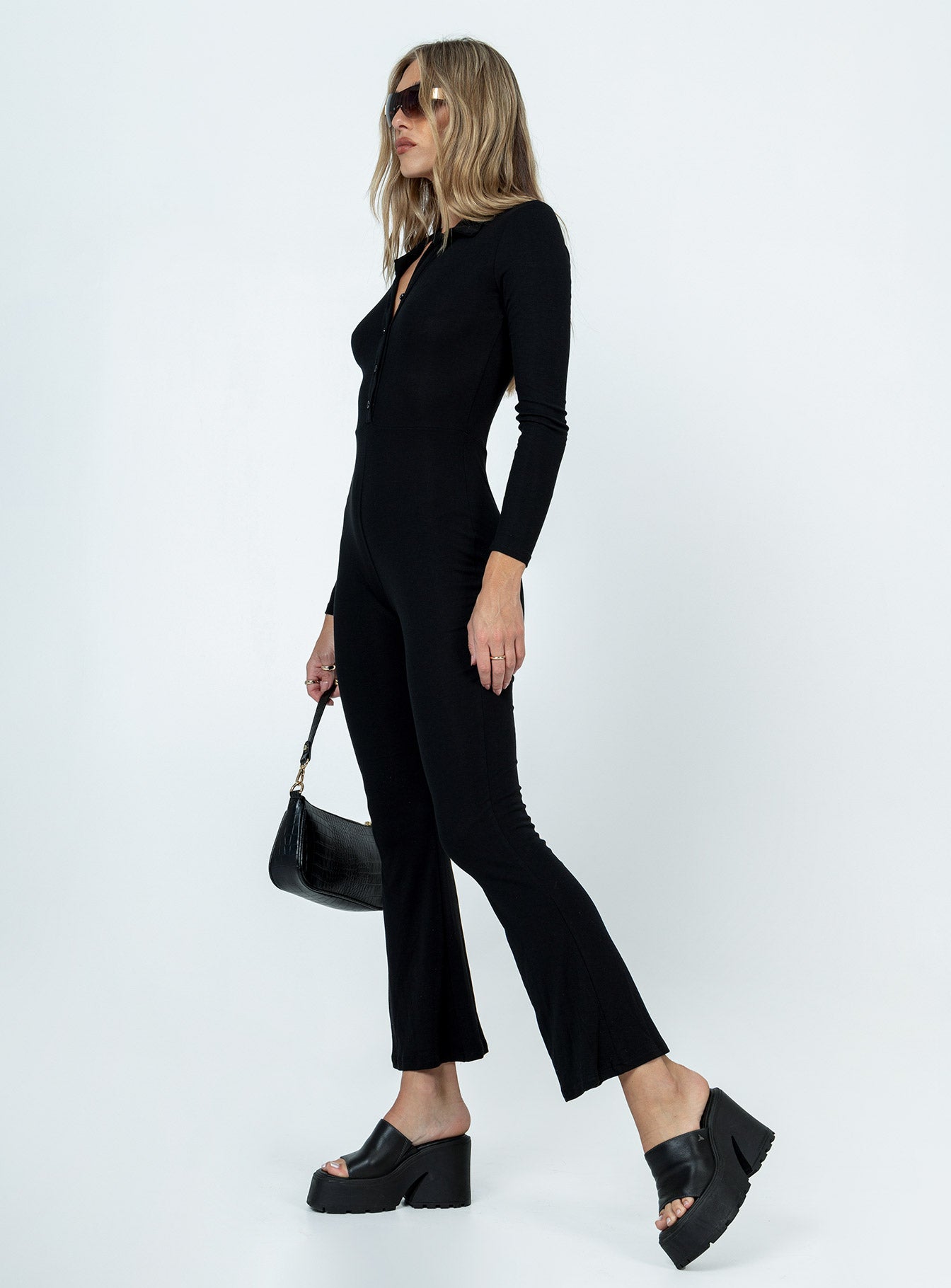 Landon Jumpsuit Black-Vipp Girl