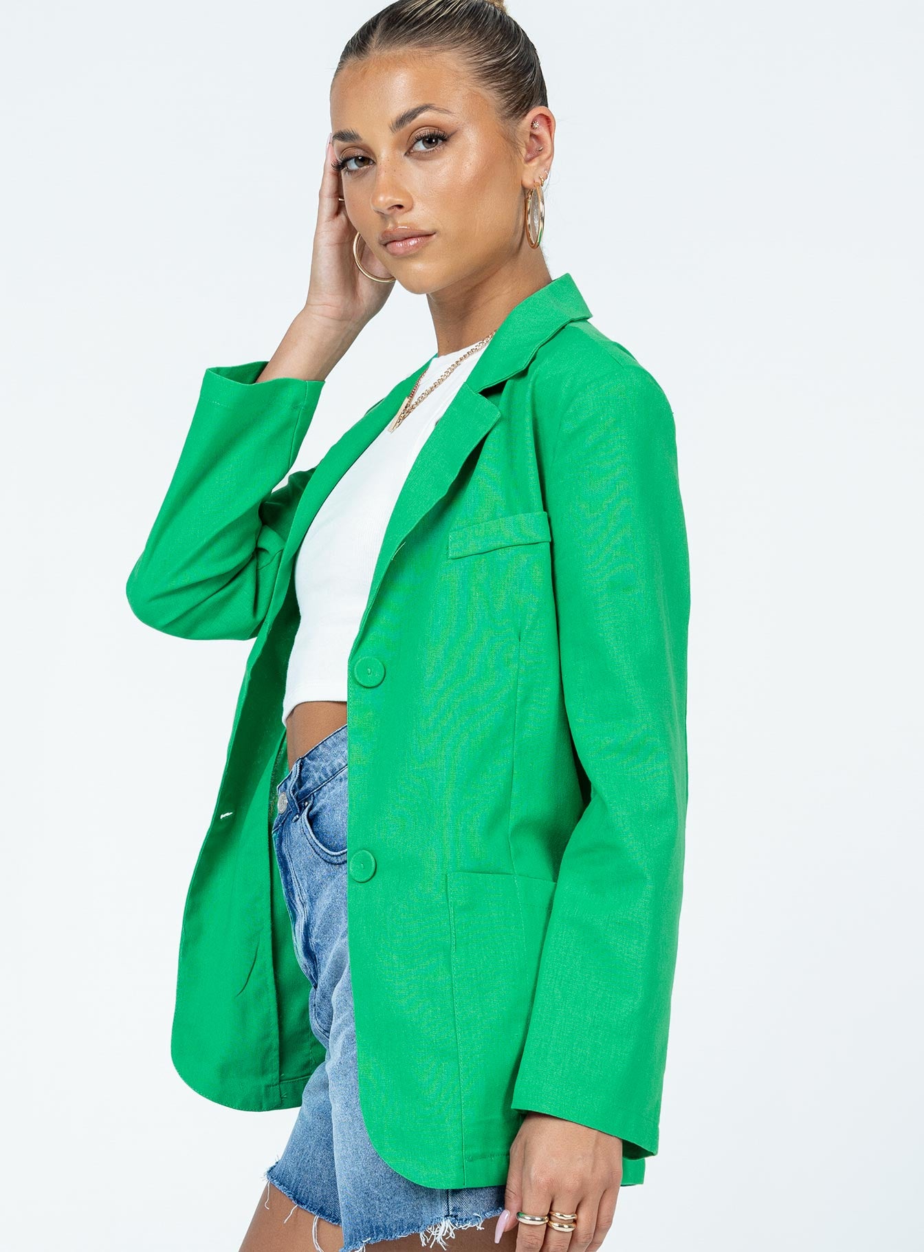 Llyod Blazer Green-Vipp Girl