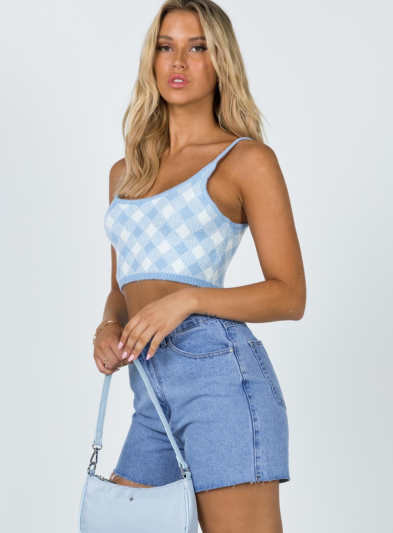 Laurena Midwash Denim Shorts-Vipp Girl