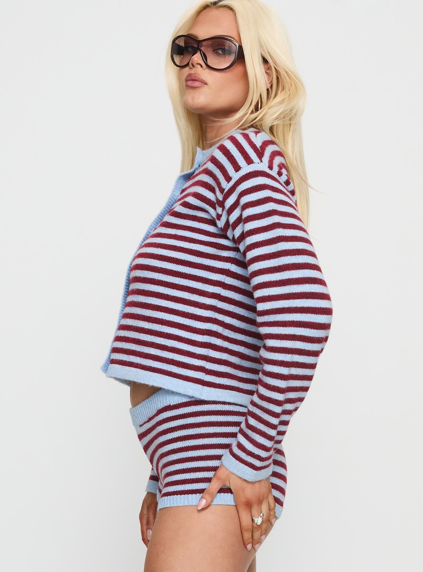 Kollens Knit Cardigan Multi-Vipp Girl