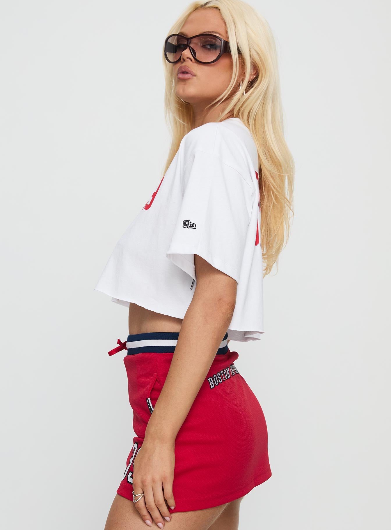 Boston University Track Top White-Vipp Girl