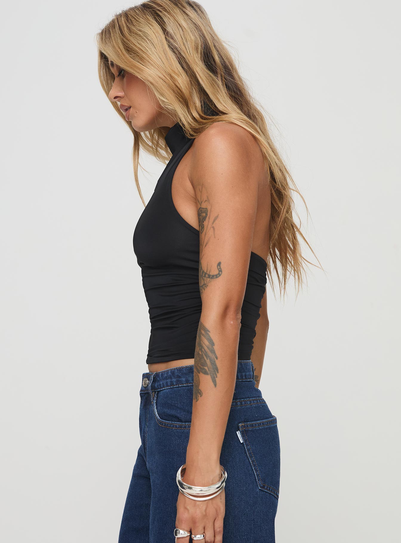 Giggle Top Black-Vipp Girl