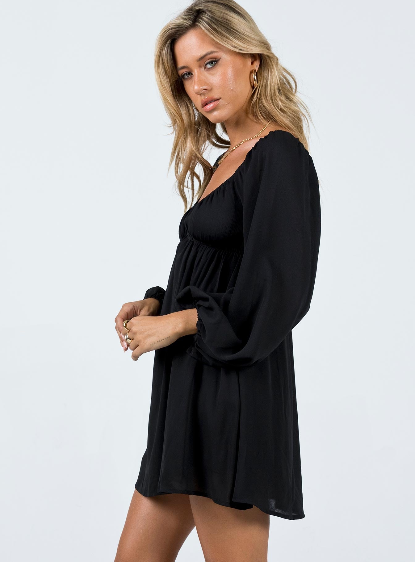 Bettie Mini Dress Black-Vipp Girl