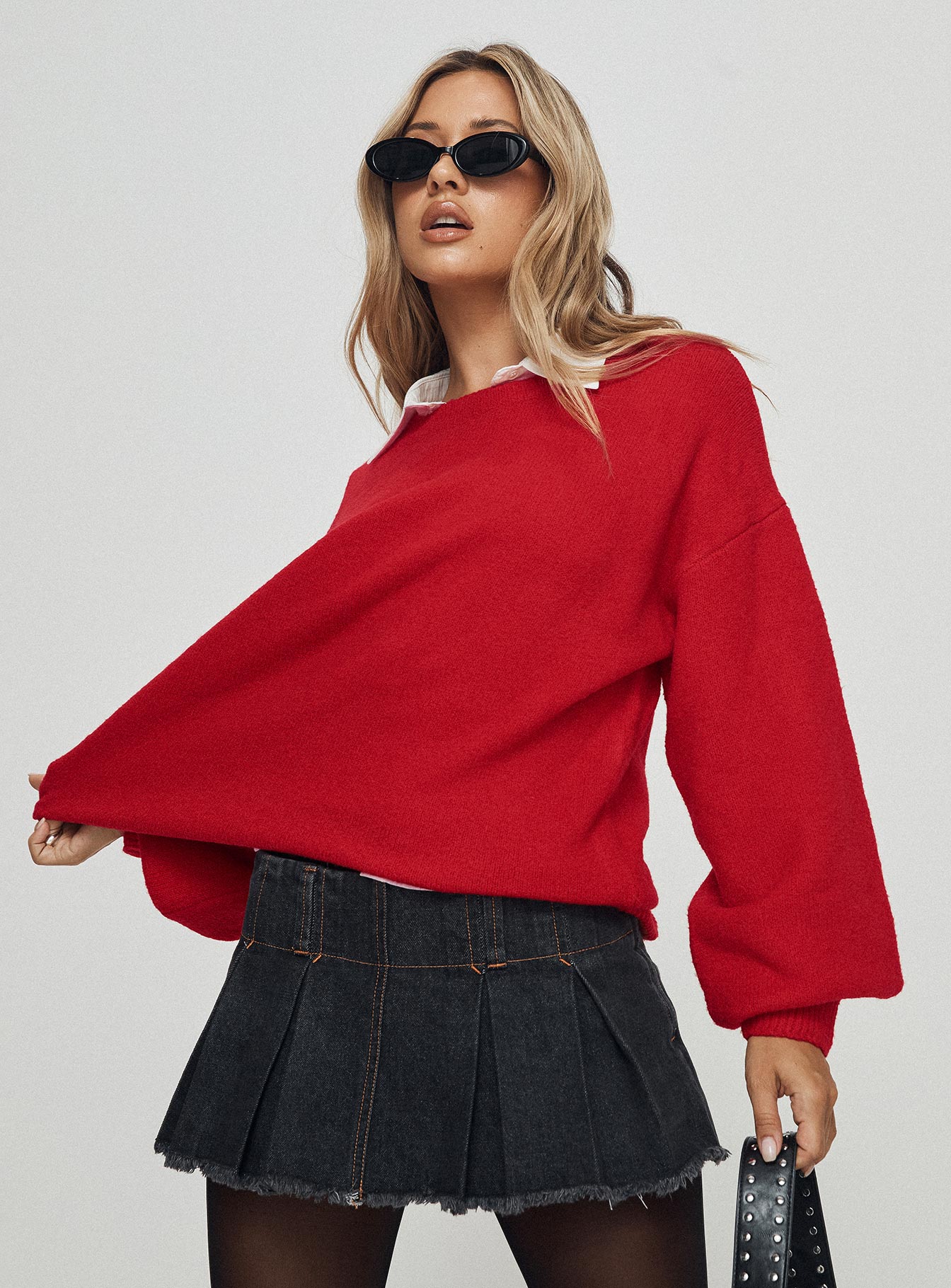 Ryanna Sweater Red-Vipp Girl