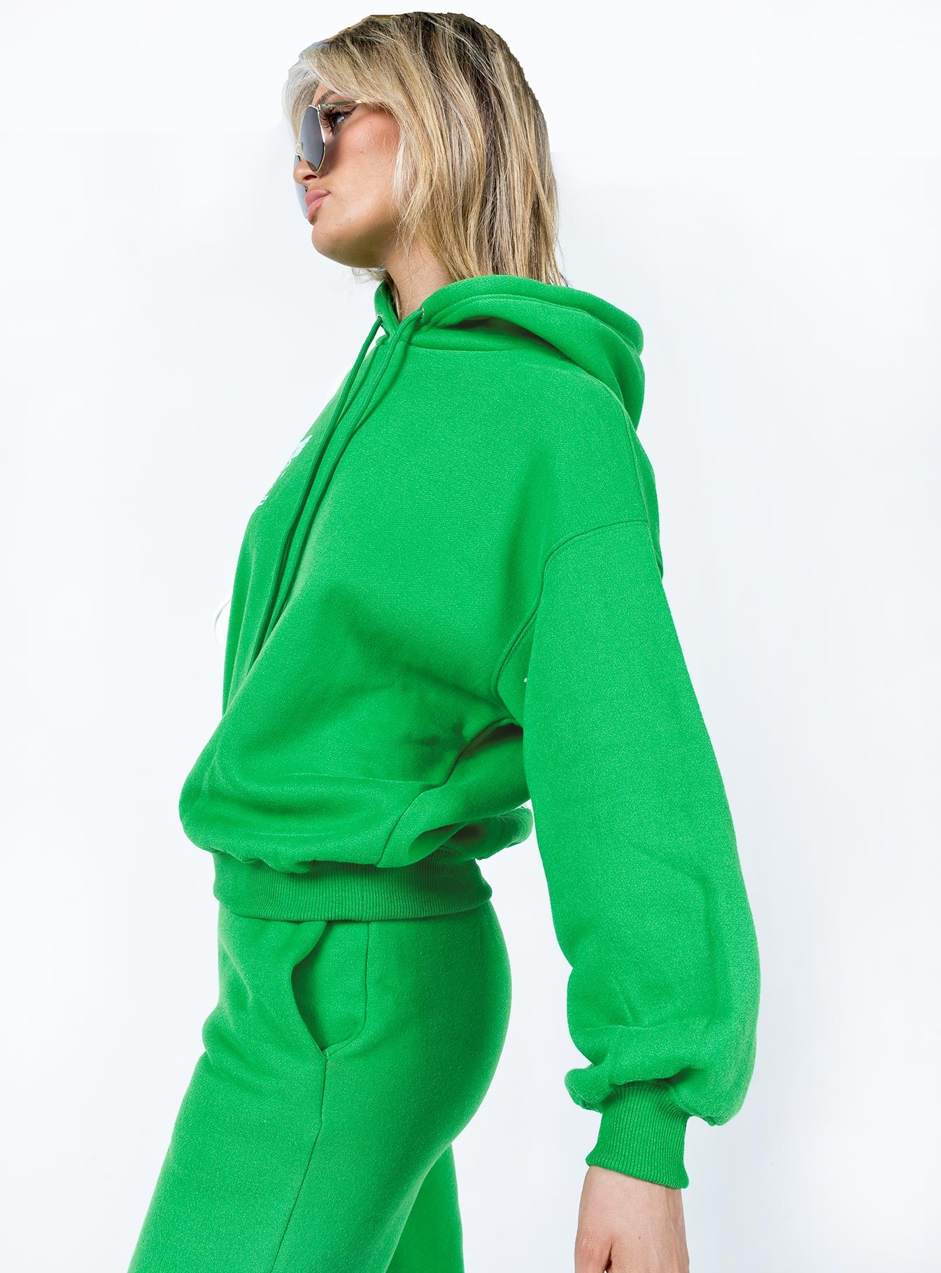 Lilly Psychic Hoodie Apple Green-Vipp Girl